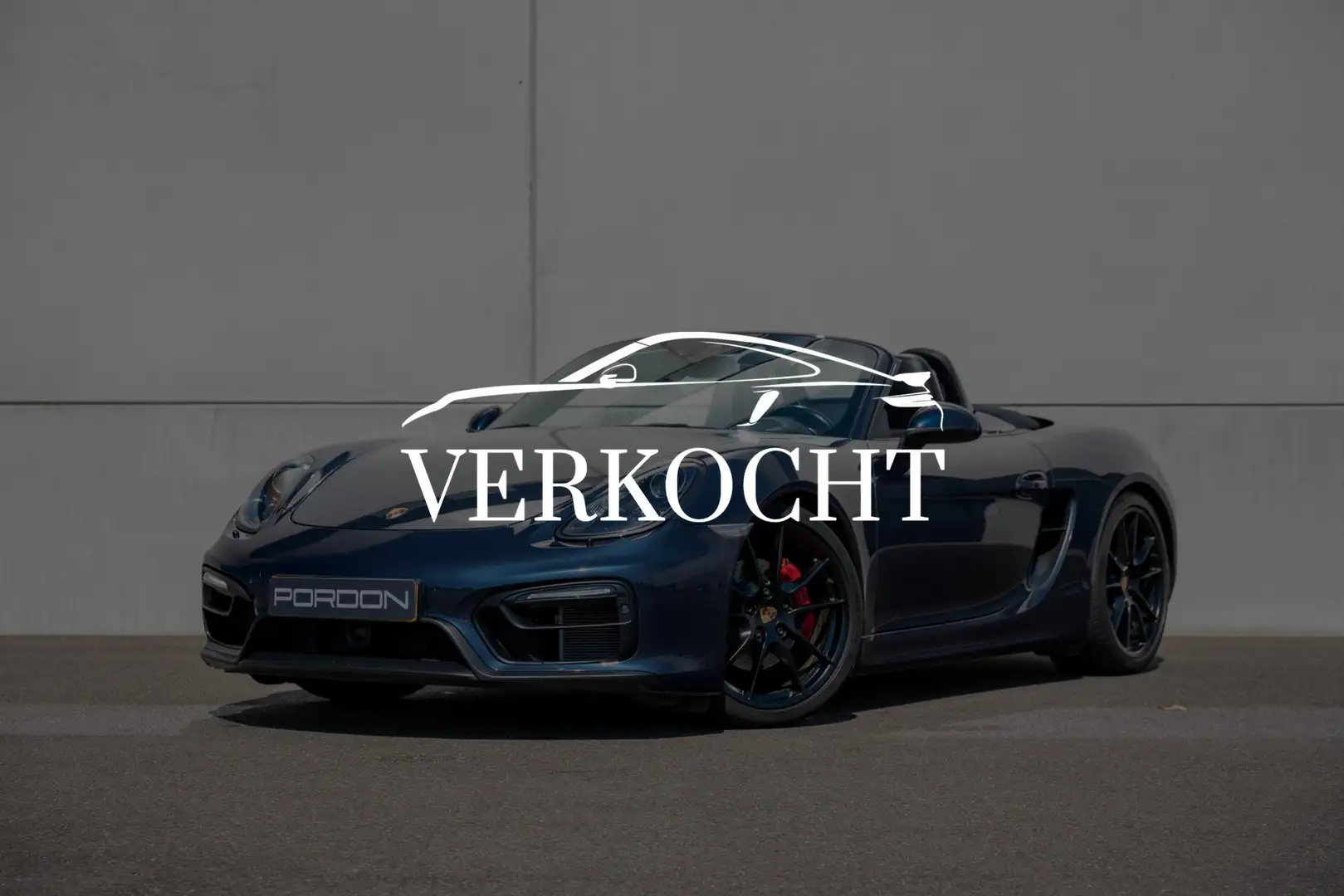 Porsche Boxster GTS 3.4 PDK PORSCHE APPROVED Sportdesign / Stoelve Blauw - 1