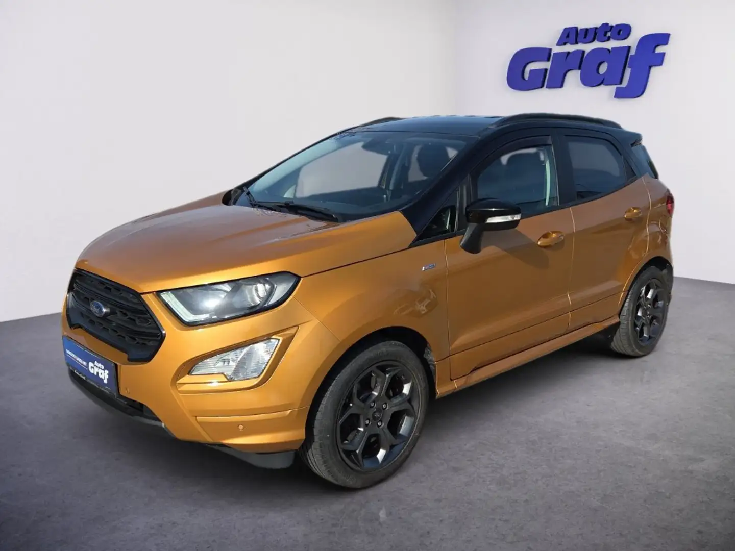 Ford EcoSport 1,0 EcoBoost ST-Line Aut. Schwarz - 1