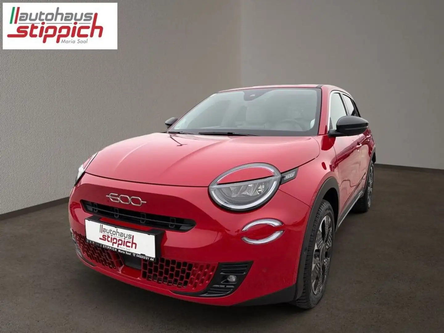 Fiat 600 e-Hybrid 110 eDCT6 La Prima Rot - 1