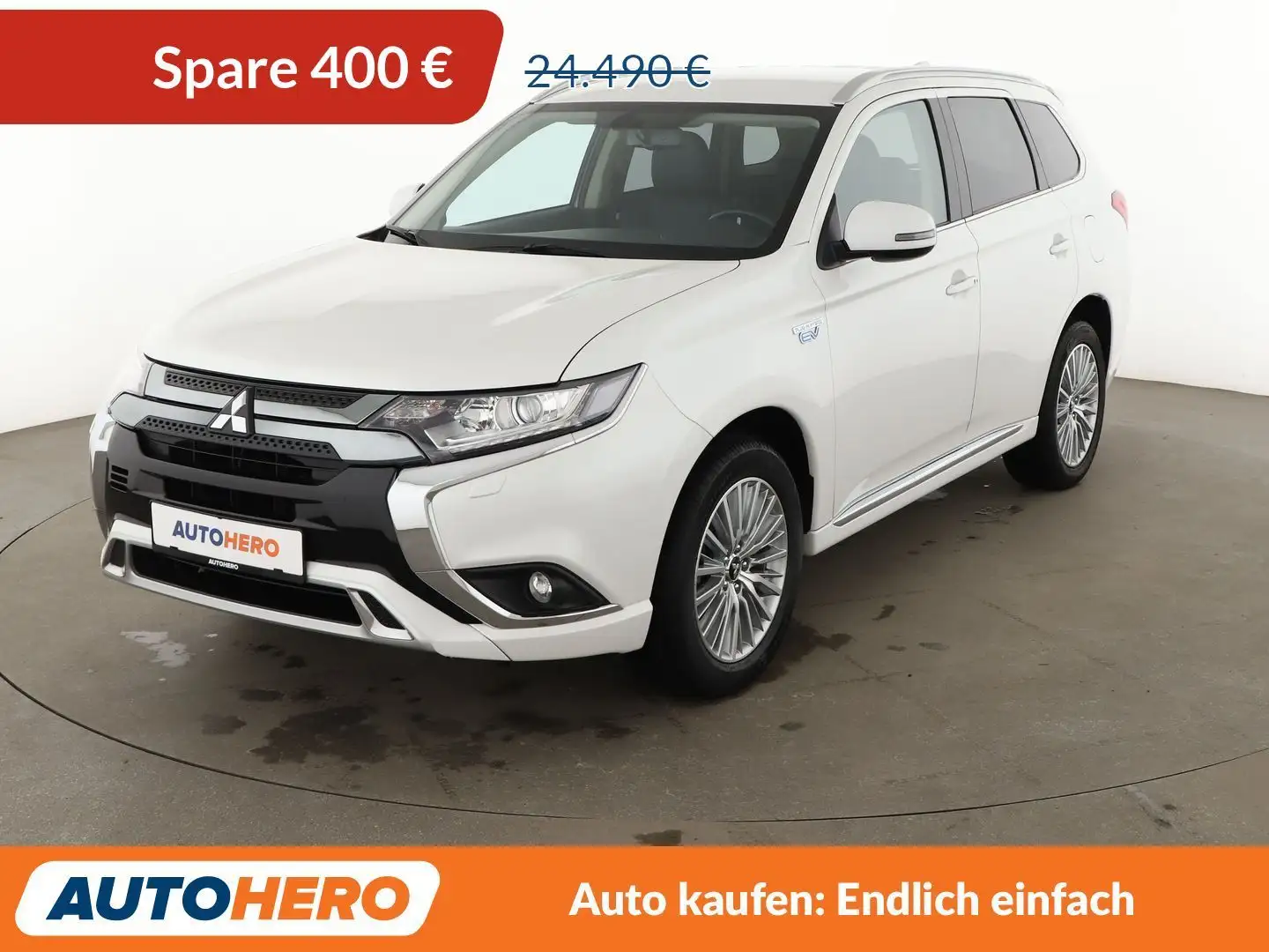 Mitsubishi Outlander 2.4 PHEV Spirit 4WD Aut.*NAVI*TEMPO*CAM*SHZ* Weiß - 1