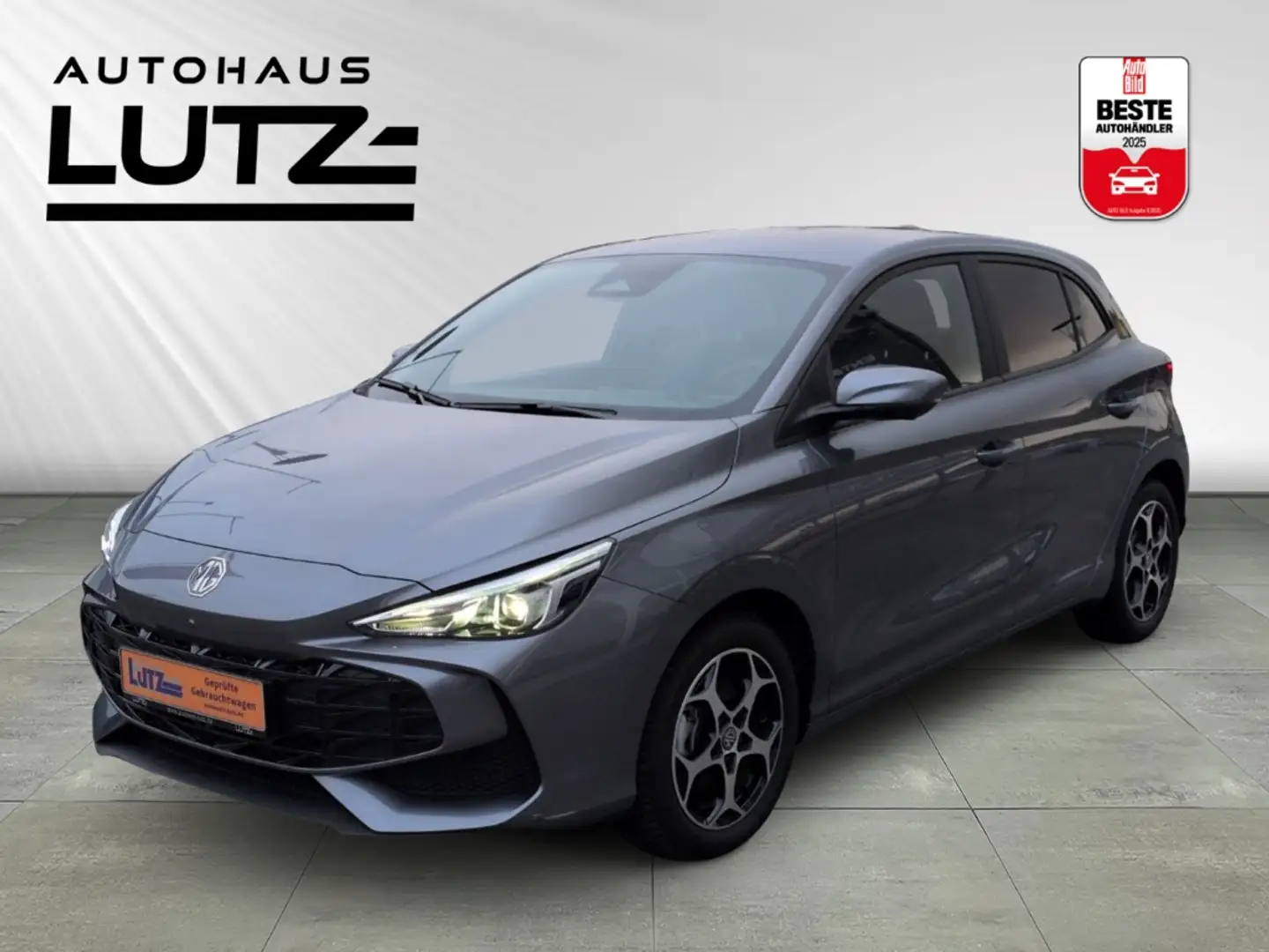 MG MG3 Hybrid Luxury Navi Kamera LED ACC SHZ Keyless Gris - 1