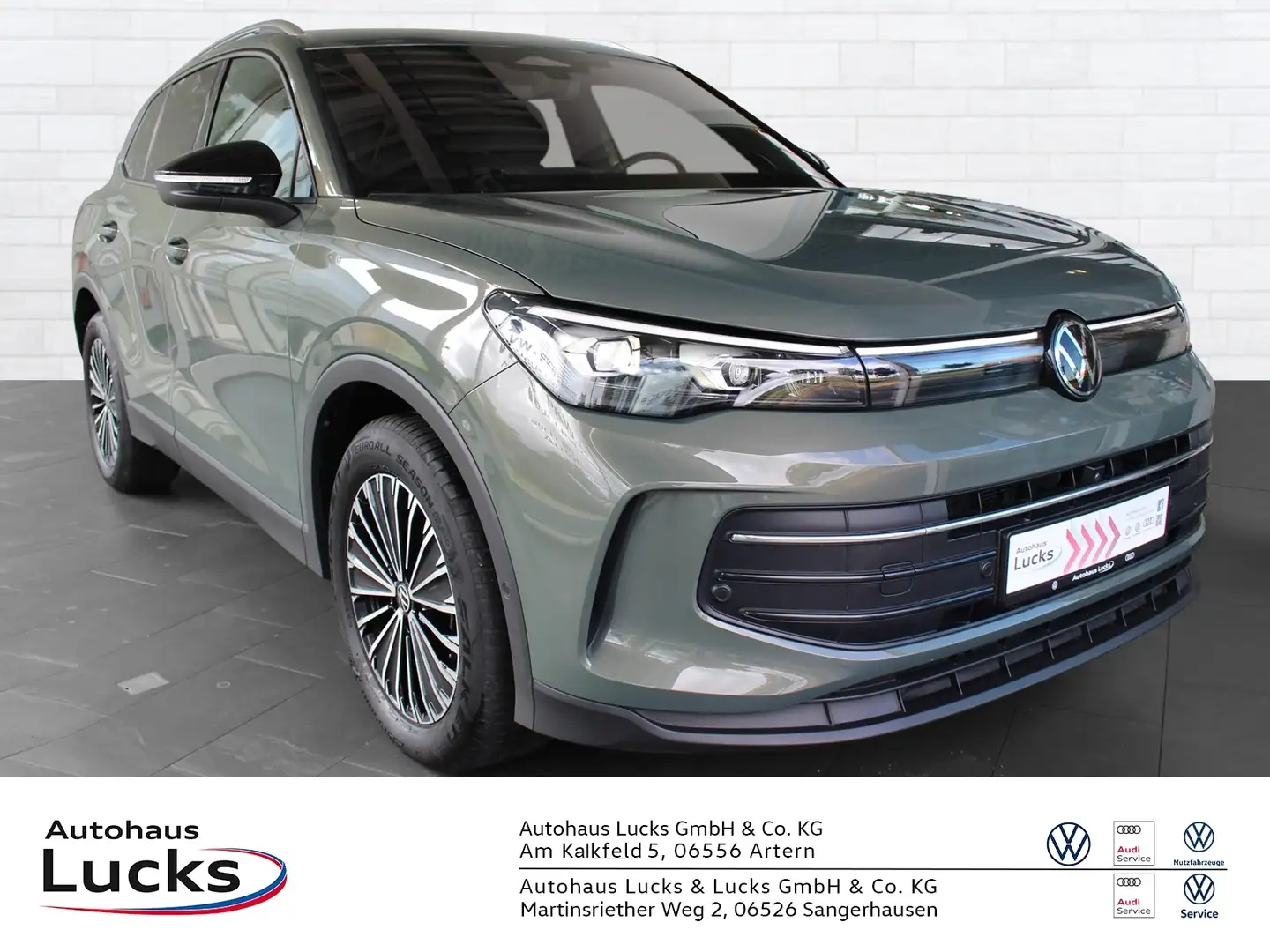 Volkswagen Tiguan GOAL 1.5l TSI STANDH. AHK MATRIX SOUNDSYS. Groen - 1