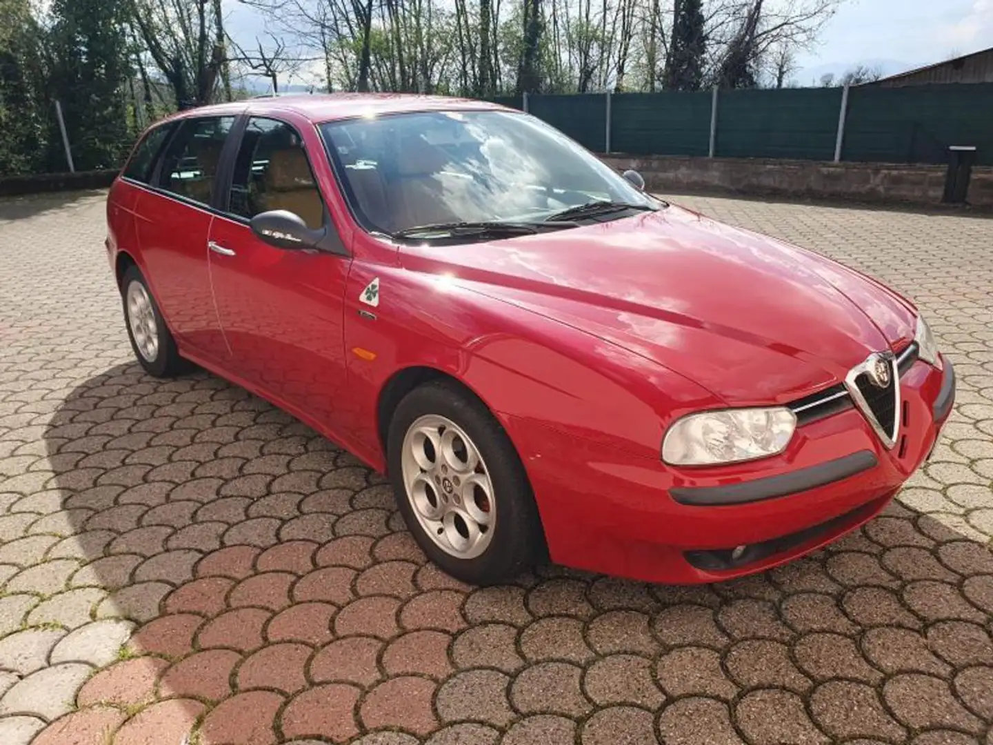 Alfa Romeo 156 2.5i V6 24V cat Sportwagon Distinctive Rouge - 2