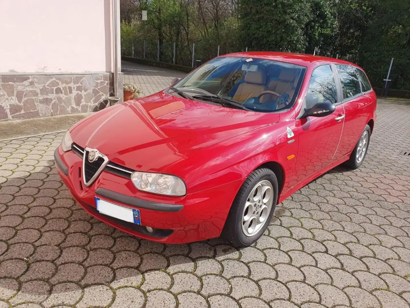 Alfa Romeo 156 2.5i V6 24V cat Sportwagon Distinctive Rouge - 1