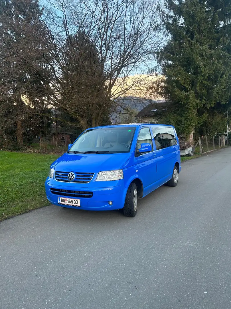Volkswagen T5 Multivan 2,5 TDI Blau - 1