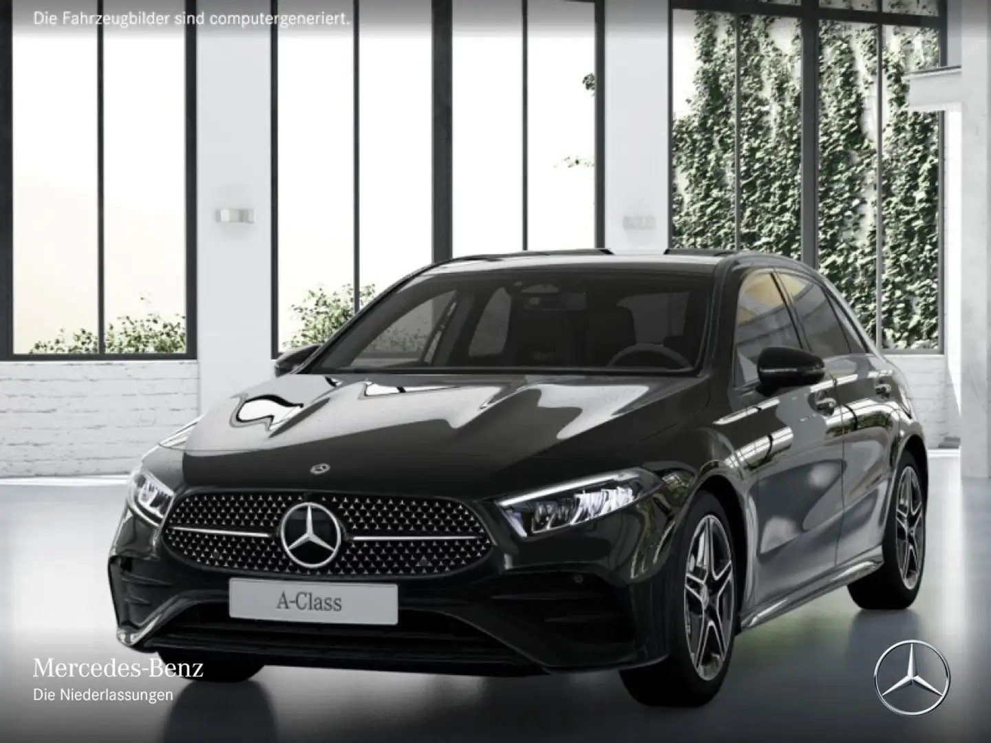 Mercedes-Benz A 200 AMG+NIGHT+PANO+LED+KAMERA+KEYLESS+7G Noir - 2