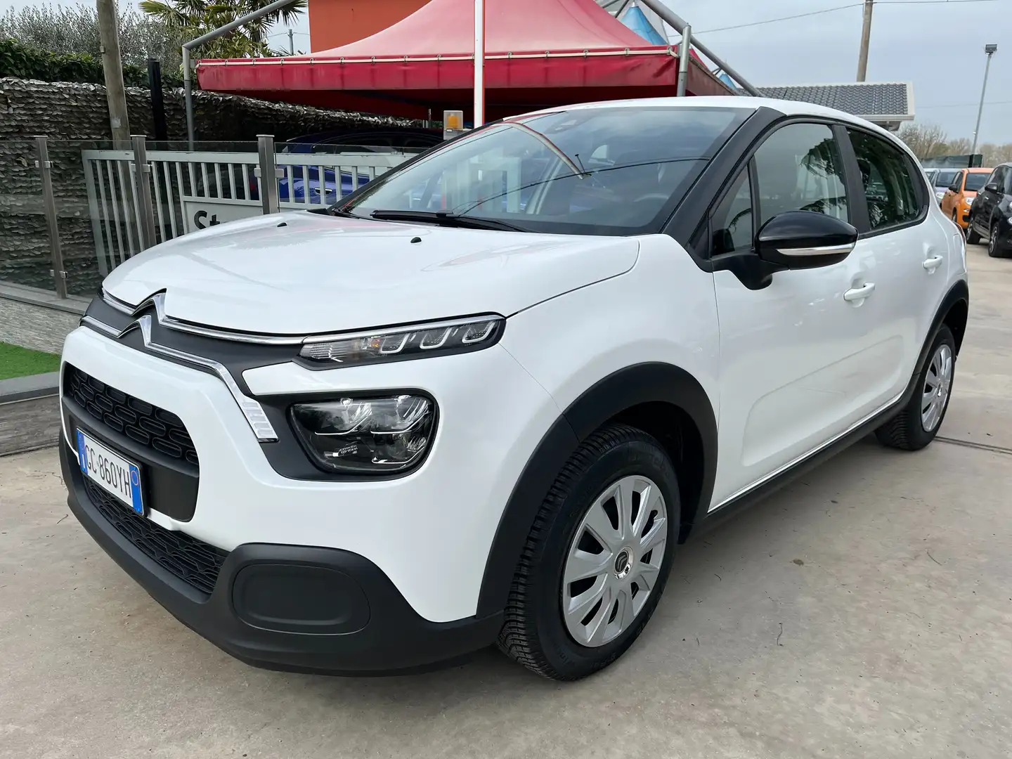 Citroen C3 1.5 bluehdi Feel 102 cv Blanc - 1