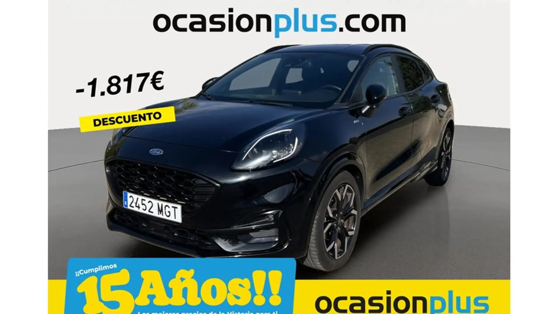 Ford Puma 1.0 EcoBoost MHEV ST-Line X Aut. 125 Nero - 1