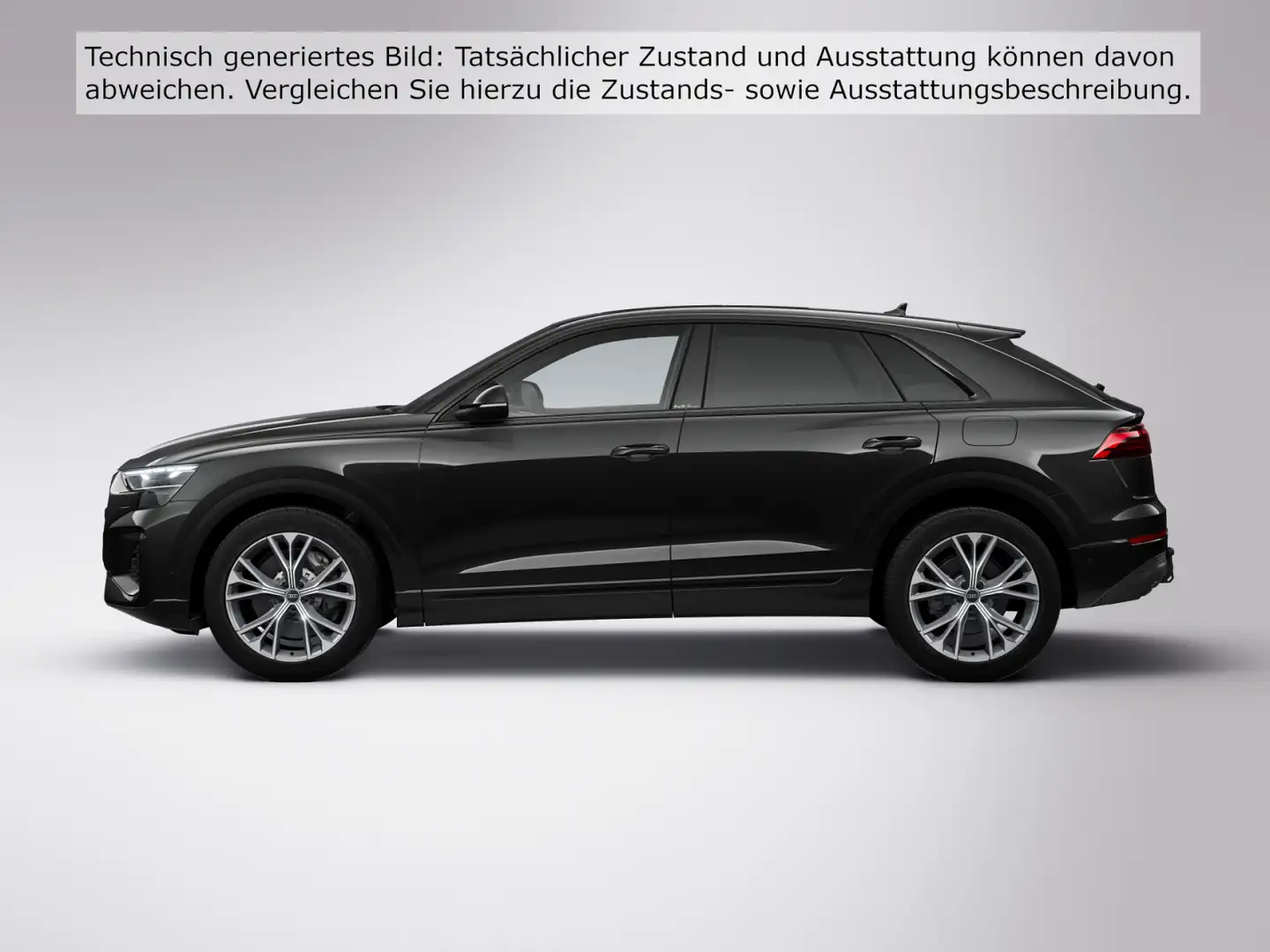 Audi Q8 55 TFSIe quattro S-LINE*NAVI*MATRIX*HUD*LEDER Schwarz - 2