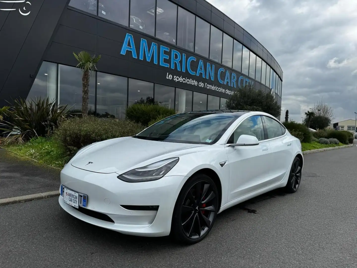 Tesla Model 3 Performance PUP Upgrade Dual Motor AWD FULL AUTONO Blanc - 1