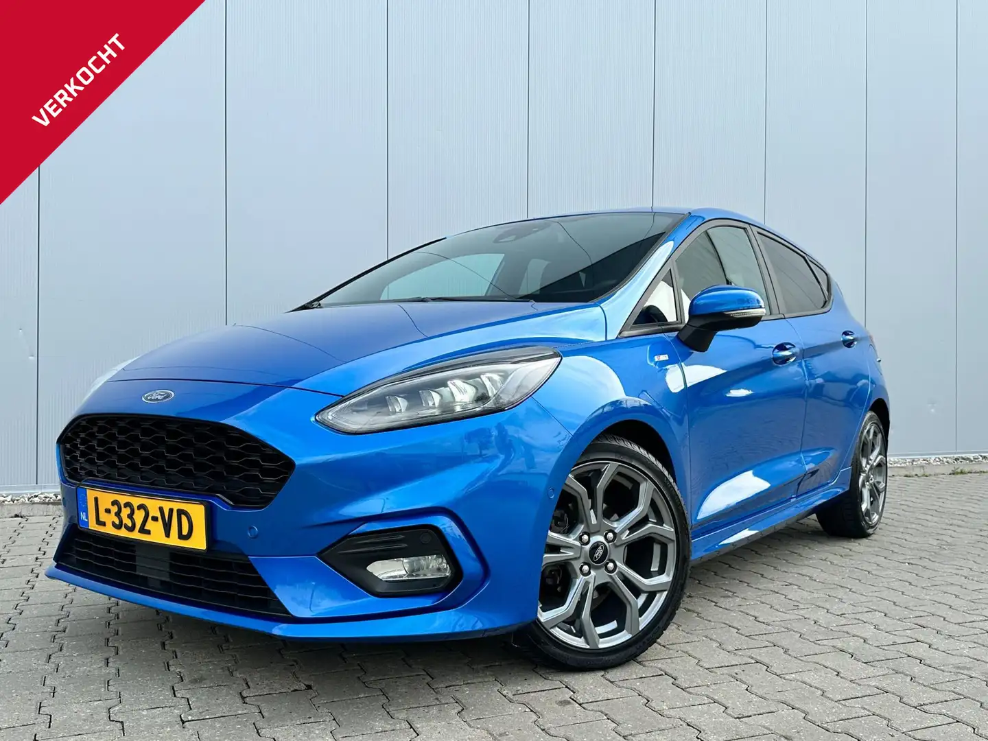 Ford Fiesta ST-Line X 1.0 EcoBoost 125PK 2020 Bleu - 1