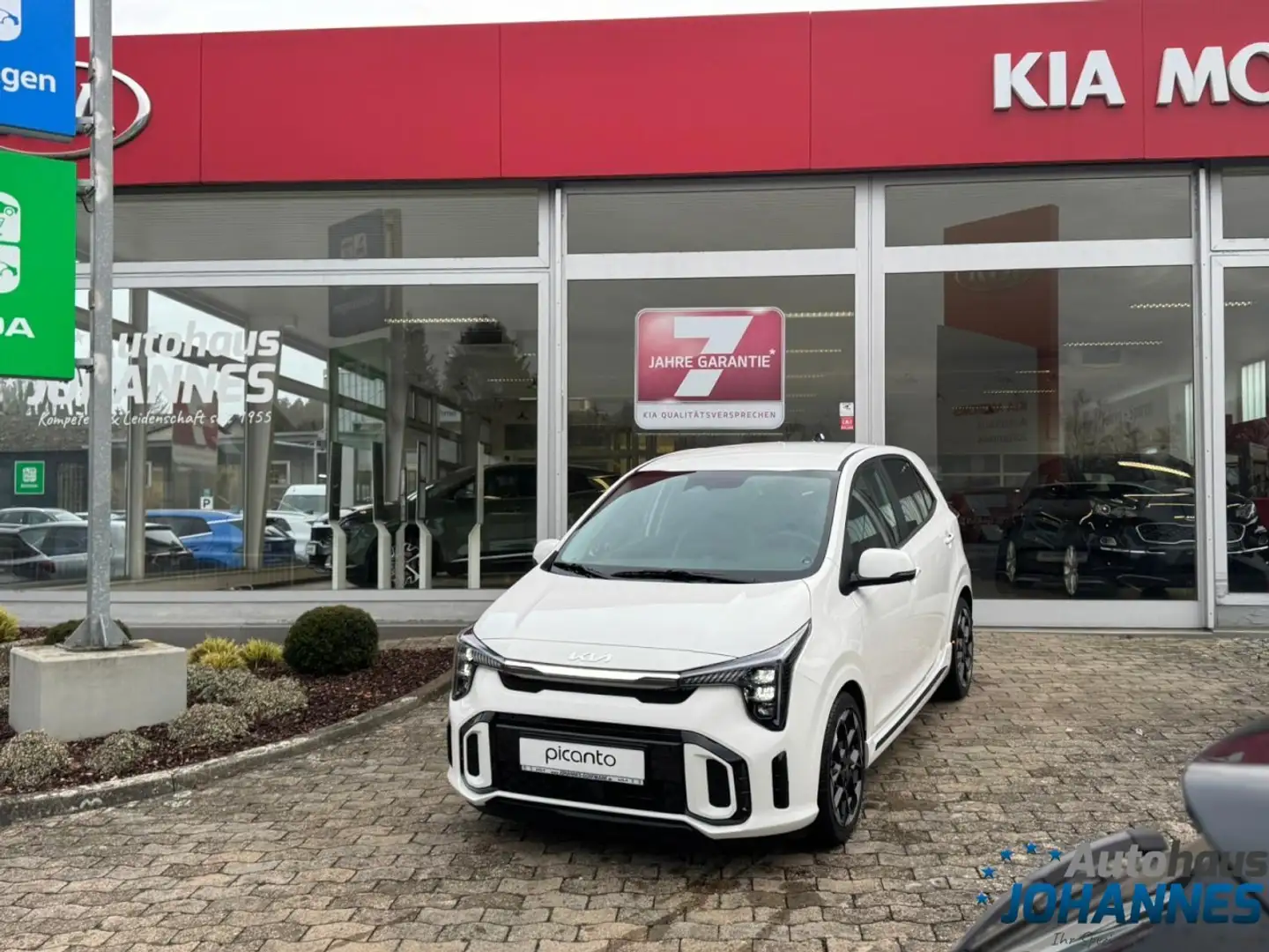 Kia Picanto 1.2 DPI GT-Line AMT Autom. Klima Navi Blanc - 1