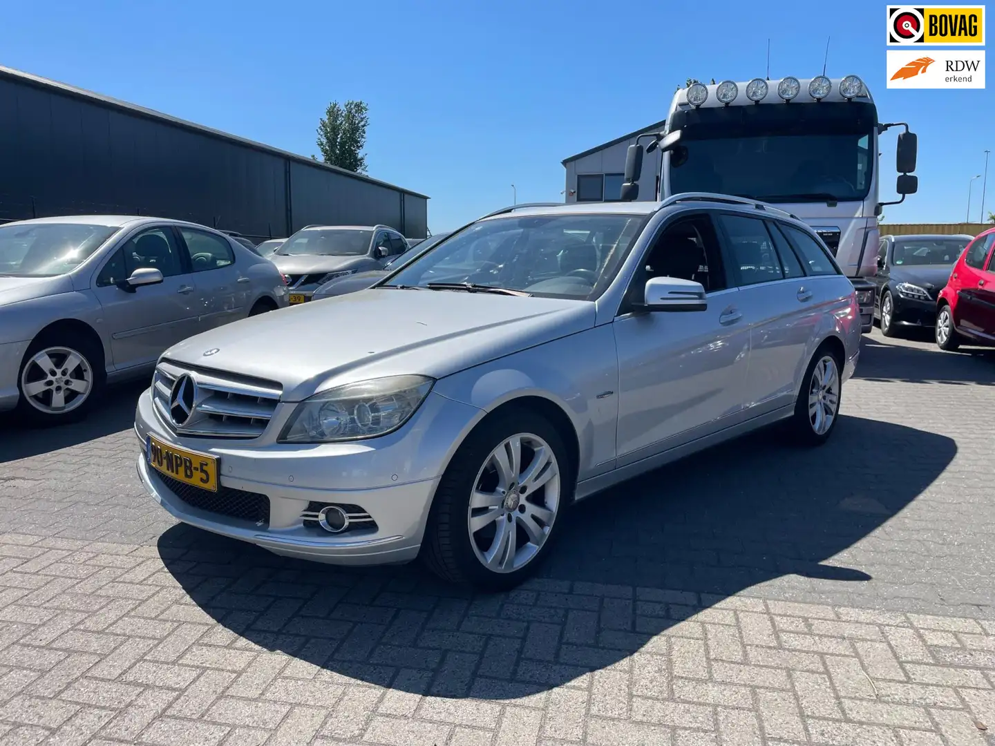 Mercedes-Benz C 180 Estate K BlueEFFICIENCY Business Edition Avantgard Grijs - 1