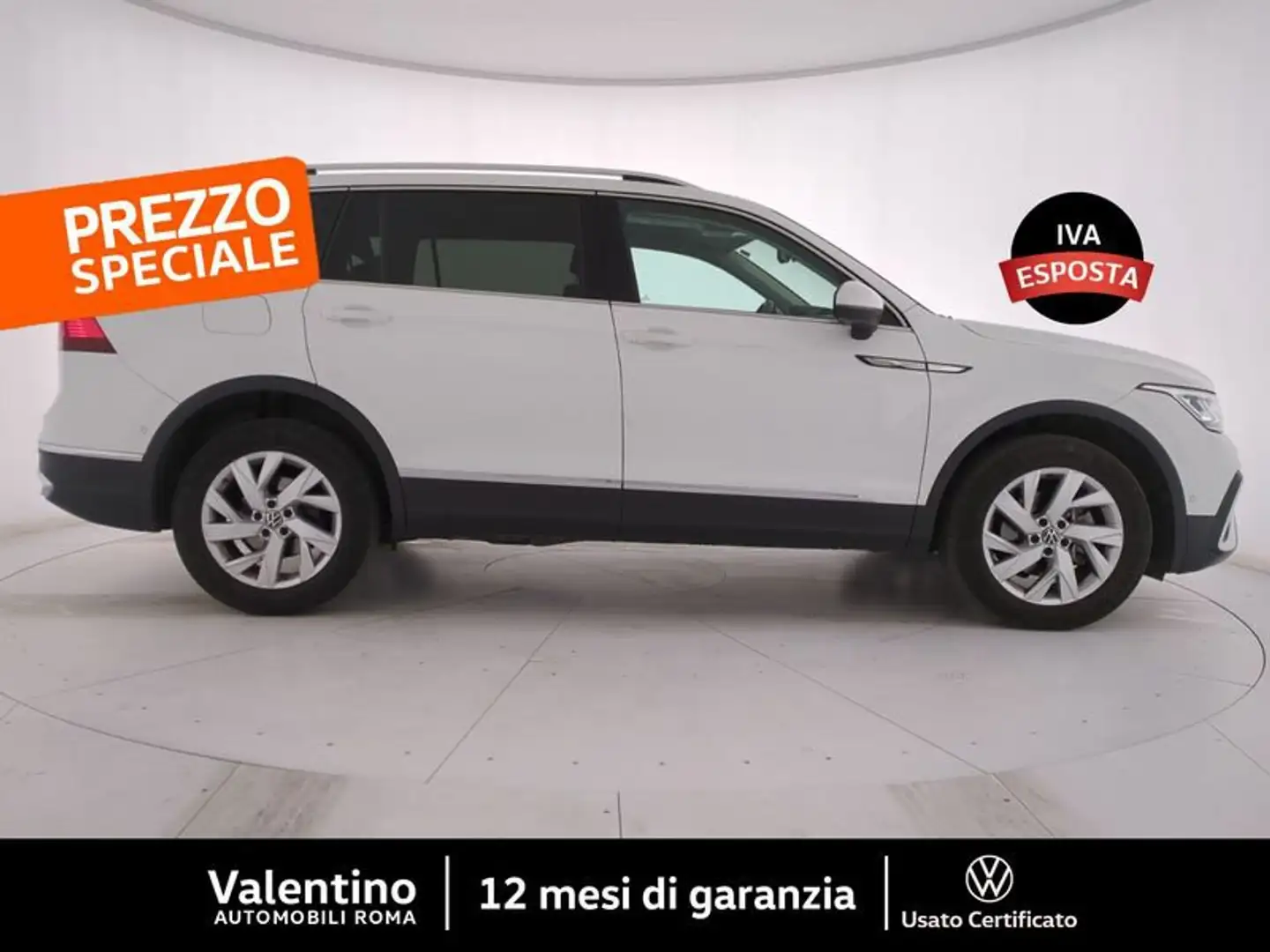 Volkswagen Tiguan Allspace 2.0 TDI DSG Elegance Bílá - 2