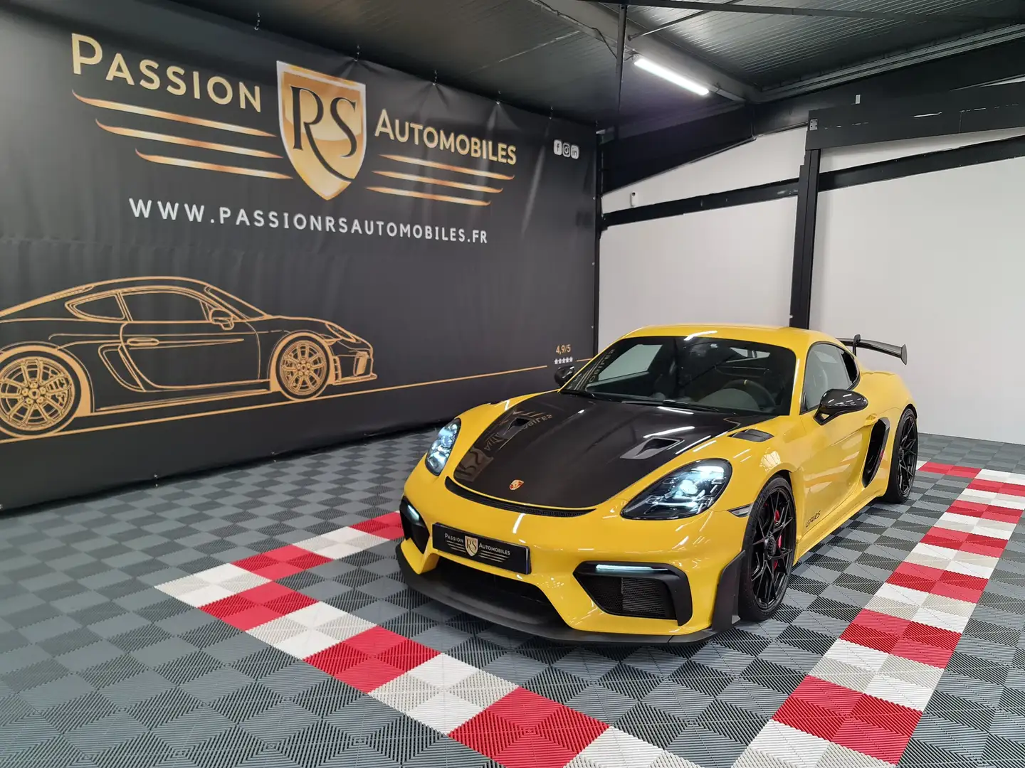 Porsche 718 PORSCHE 718 CAYMAN GT4 RS 4.0 500 CV Amarillo - 1
