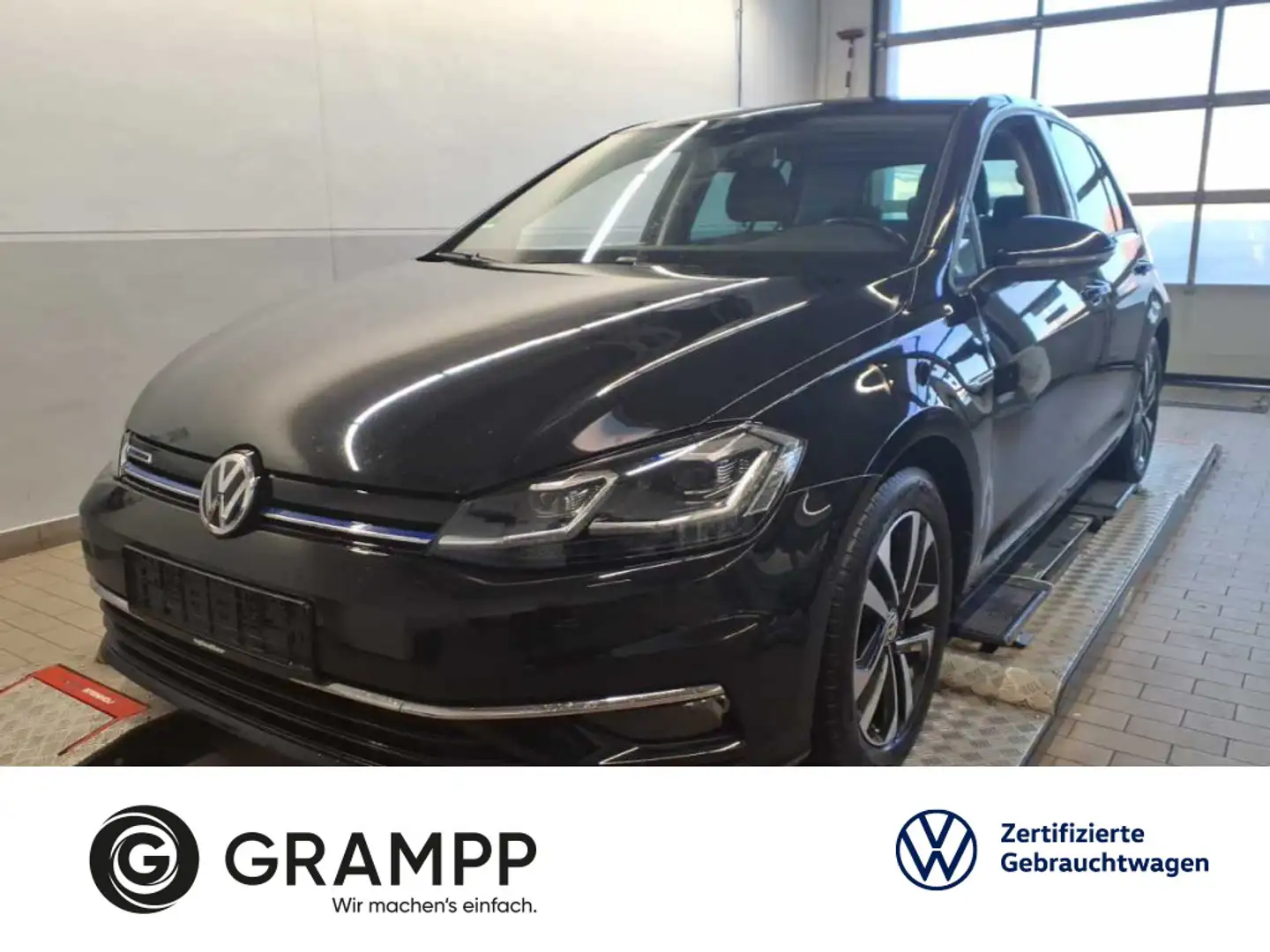 Volkswagen Golf 1.5TSI BlueMotion IQ.DRIVE +AHK+LED+ Noir - 1