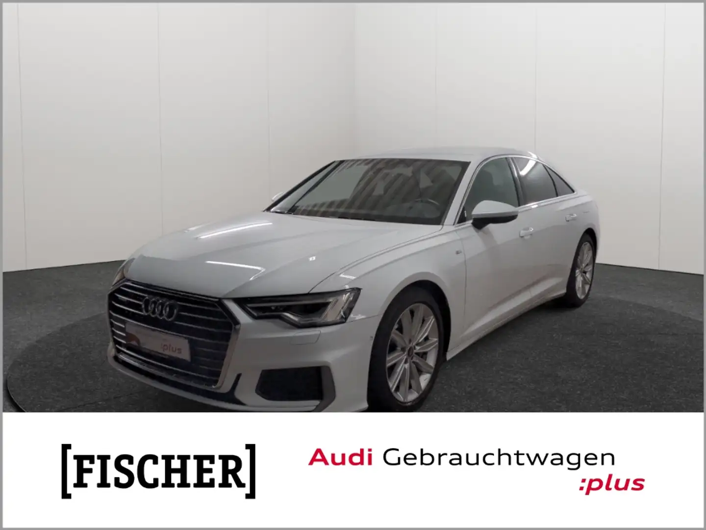 Audi A6 Limousine 50TFSIe quattro S tronic Matrix AHK Navi Weiß - 1