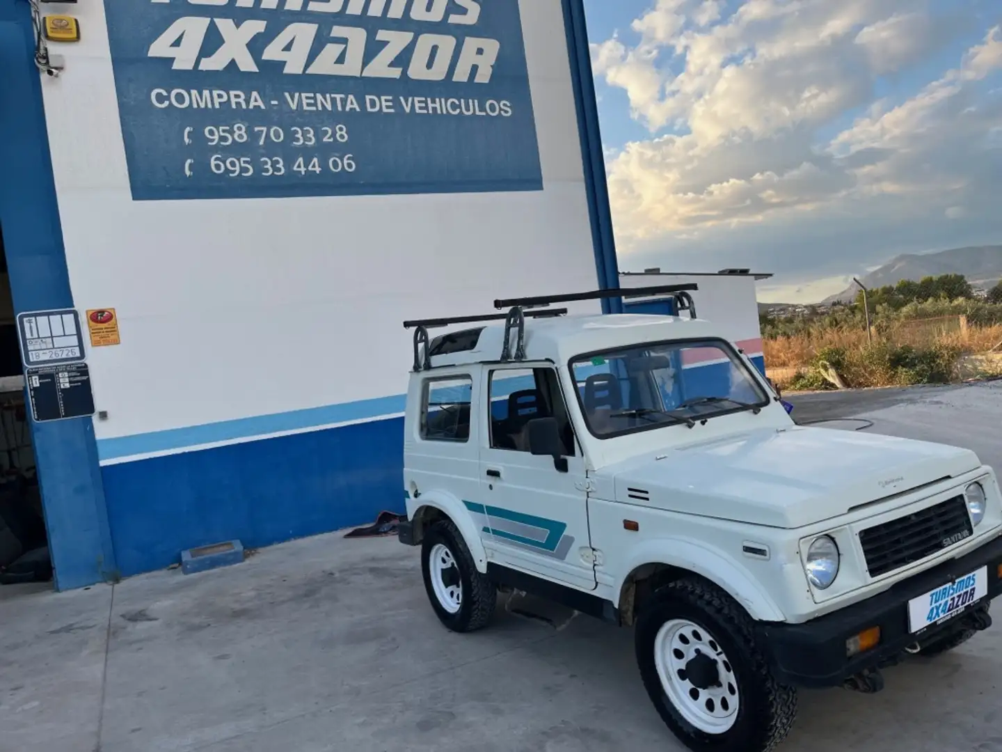 Suzuki Samurai 1.3 L Body Techo Lona Blanco - 2