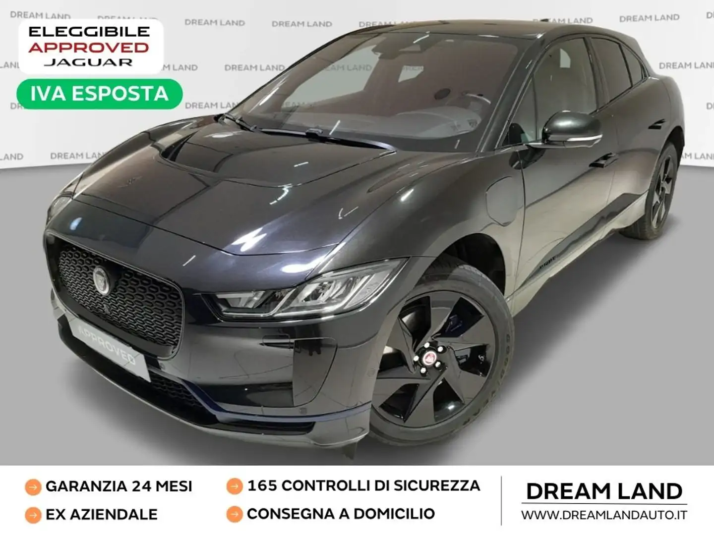 Jaguar I-Pace EV 90 kWh 400 CV Auto AWD S GARANZIA 24 MESI Negro - 1