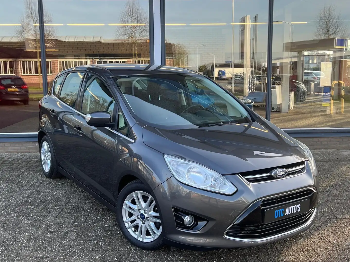 Ford C-Max 1.0 EcoBoost | Titanium | Stoelverw. | Clima | Gris - 1