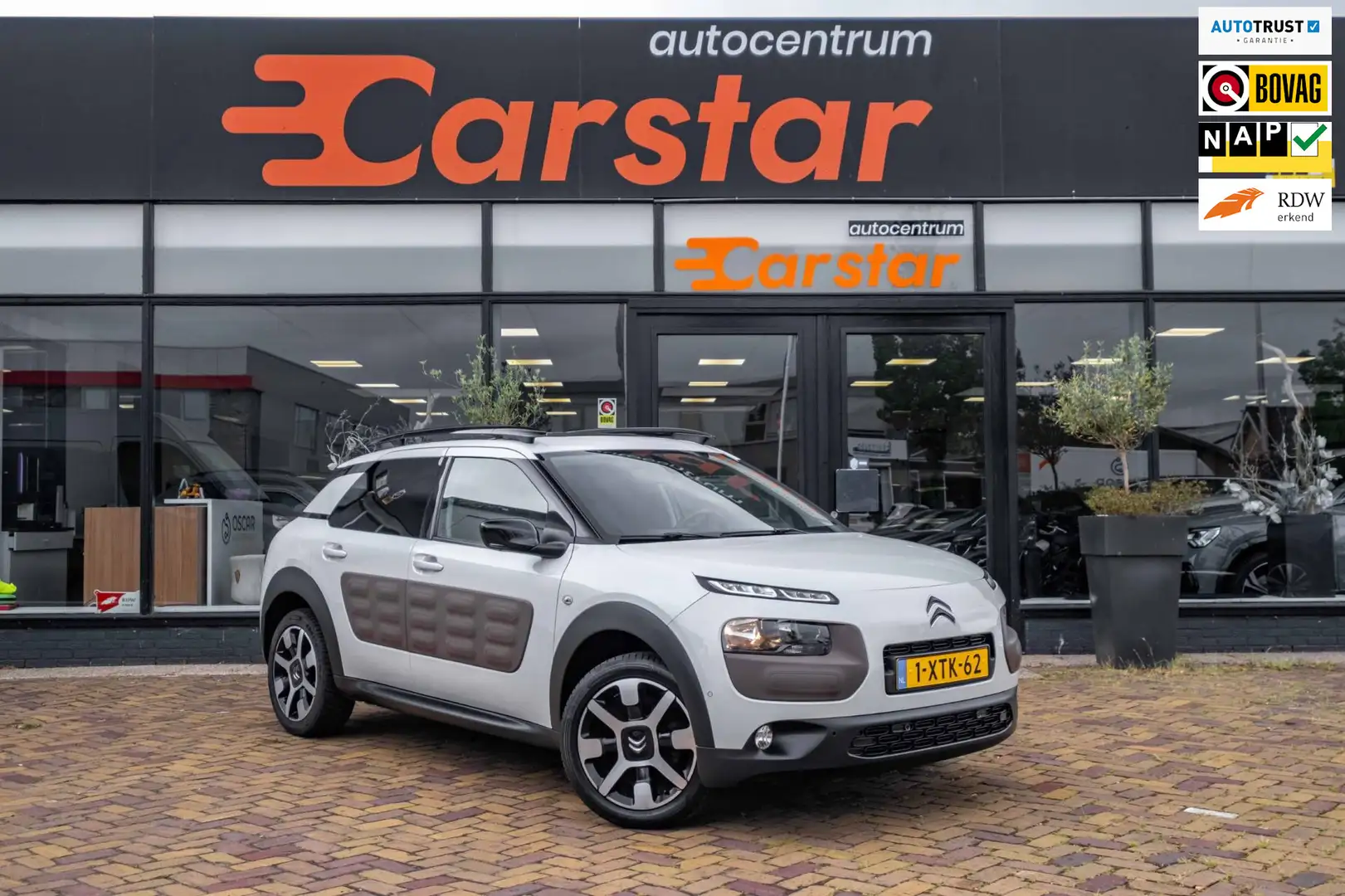 Citroen C4 Cactus 1.2 e-VTi Shine|Navi|Camera|Cruise|Trekhaak| Білий - 1