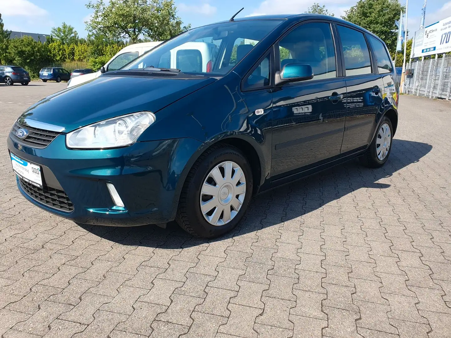 Ford C-Max 1,6 Style GARANTIE KLIMA RÜCKFAHRKAMERA Groen - 1
