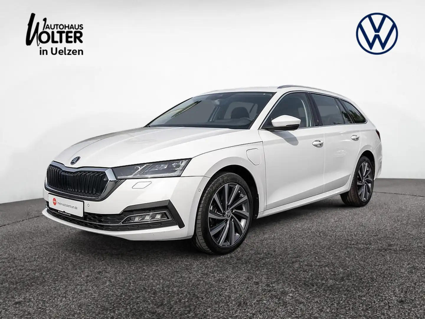 Skoda Octavia Combi 1.4 TSI iV Style LED Navi Kam H Weiß - 1