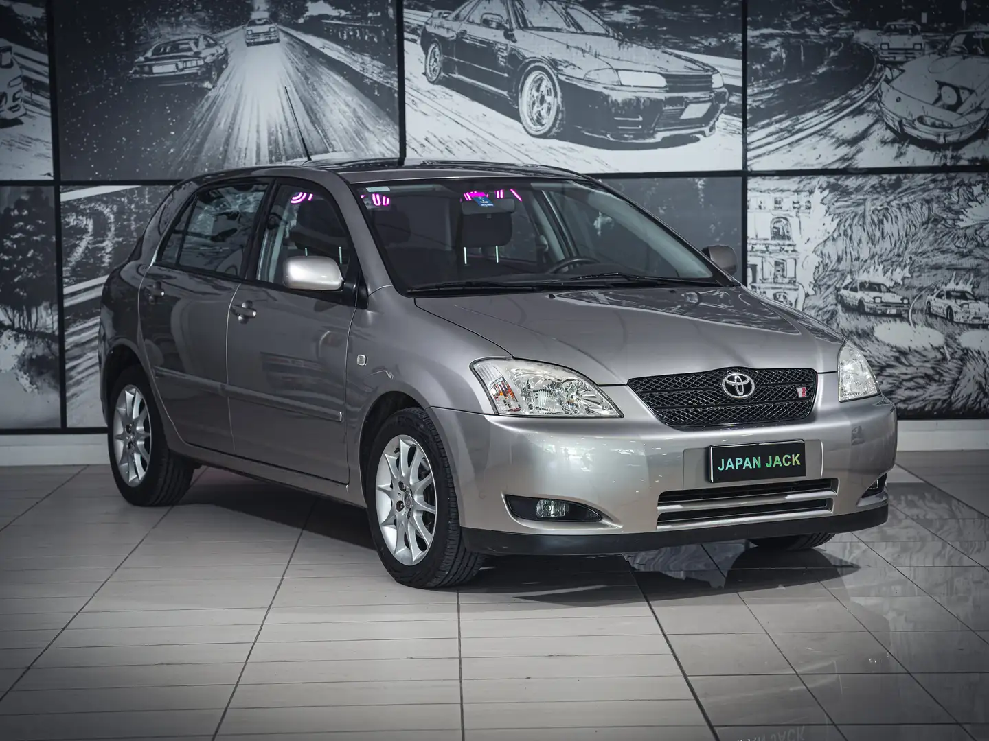 Toyota Corolla Corolla 5p 1.8 vvtl-i TS tettuccio Gris - 1