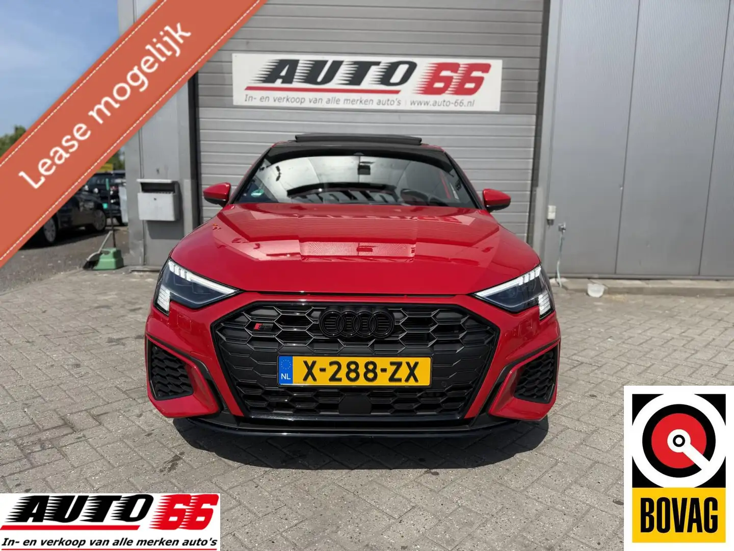 Audi S3 2.0 TFSI quattro Bang & Olufsen sfeer Pano NAVI FU Rood - 2