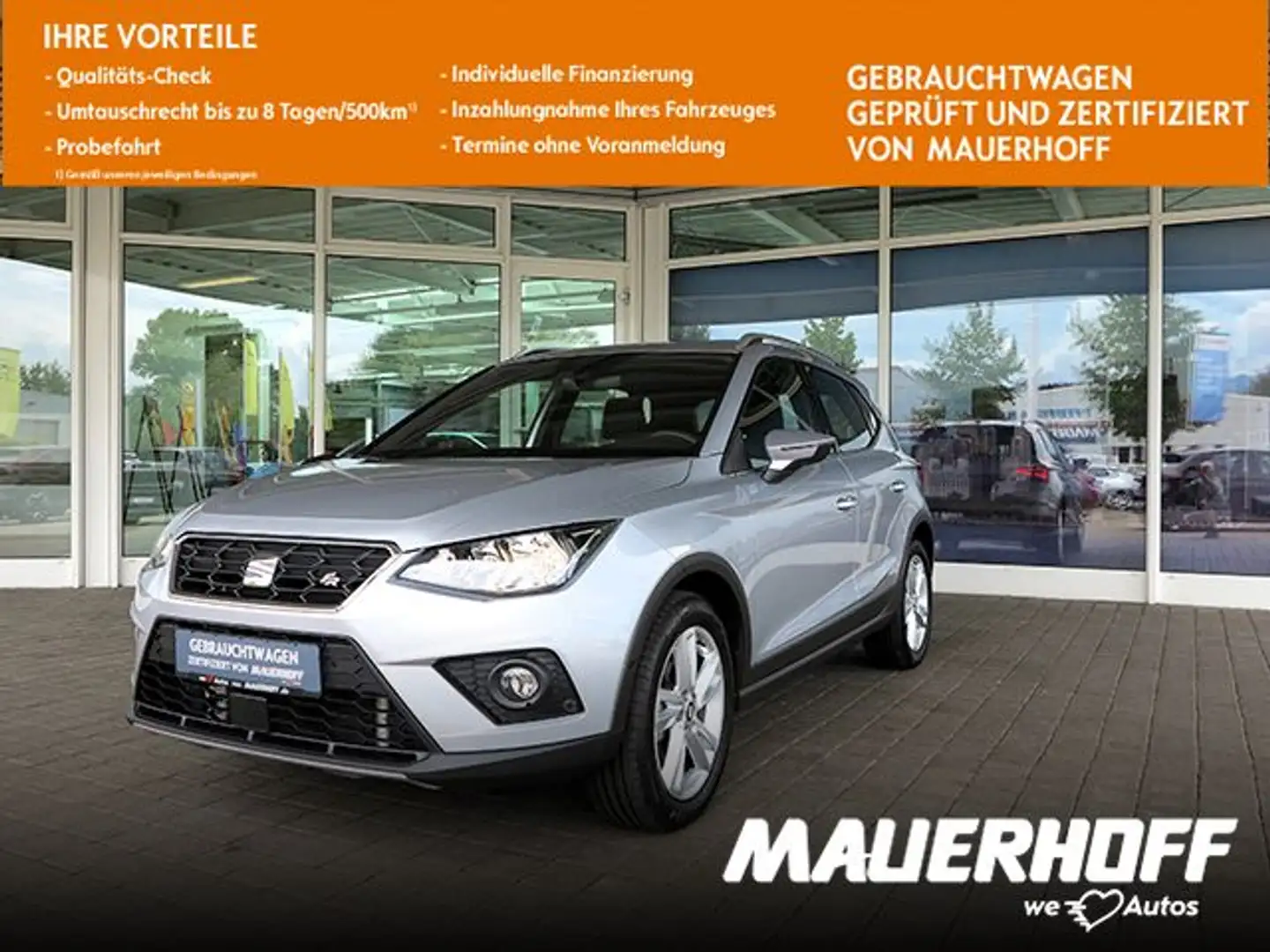 SEAT Arona FR | Navi | Kamera | PDC | DAB+ | Argent - 1