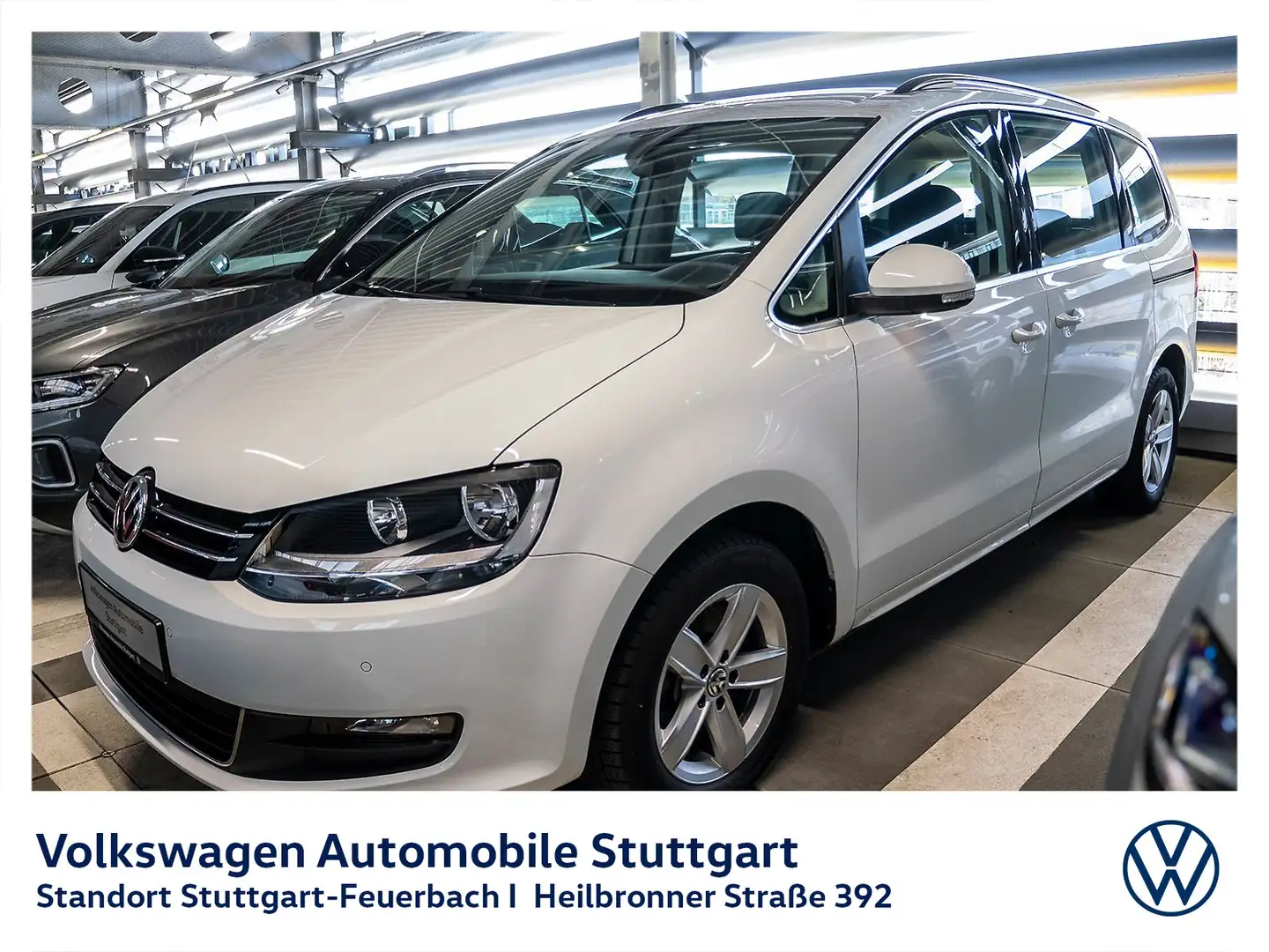 Volkswagen Sharan 1.4 TSI Comfortline 7-Sitze Navi Weiß - 2
