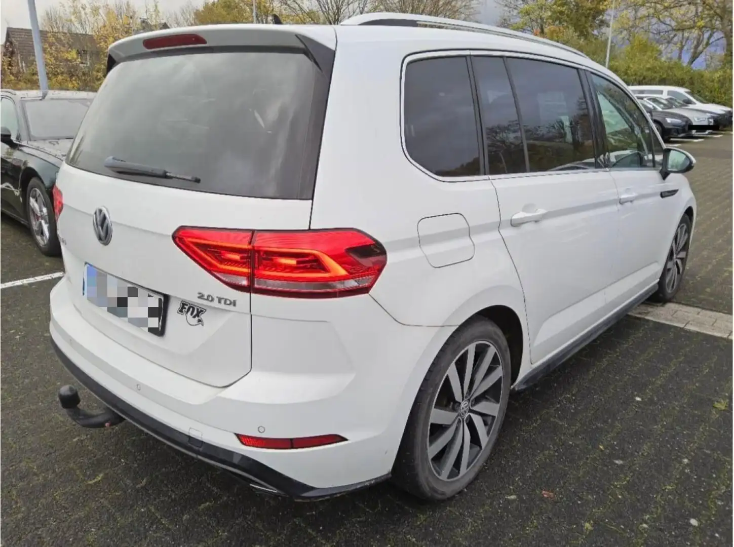 Volkswagen Touran 2.0 TDI - R-LINE   PANO   7 SITZER   LED Blanc - 2