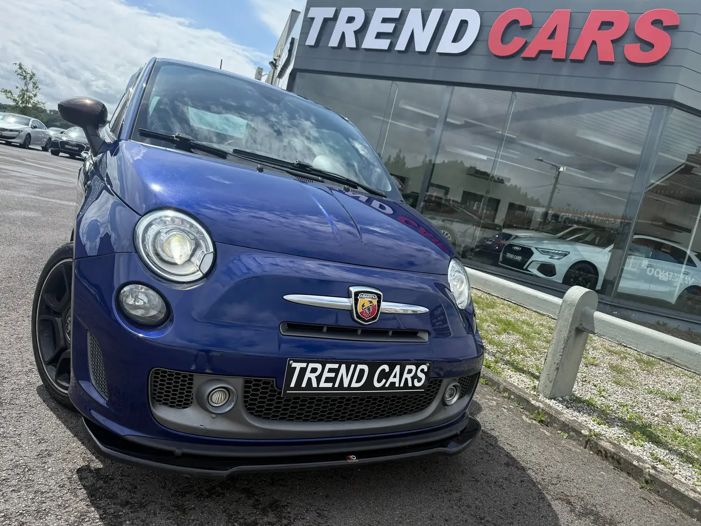 Abarth 595 Turismo Edition BoiteAuto SPORT CUIR INTERSCOPSOUND GAR1AN Blauw - 1