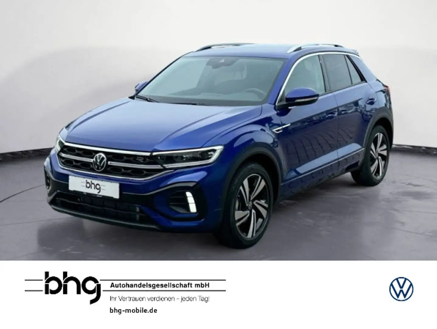 Volkswagen T-Roc R-Line 1.5 l TSI OPF  7-Gang-Doppelkupplun Bleu - 1