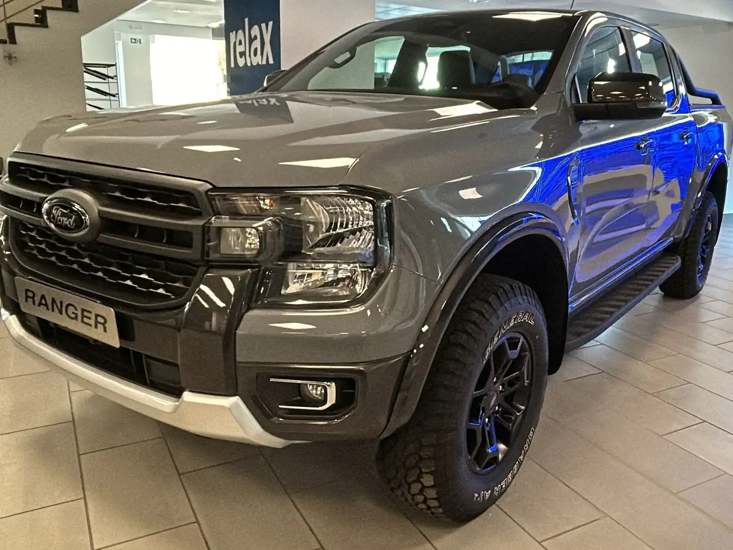 Ford Ranger 2.0 DIESEL 205cv.  4x4  TREMOR - AUTOCARRO 5 POSTI Grigio - 1