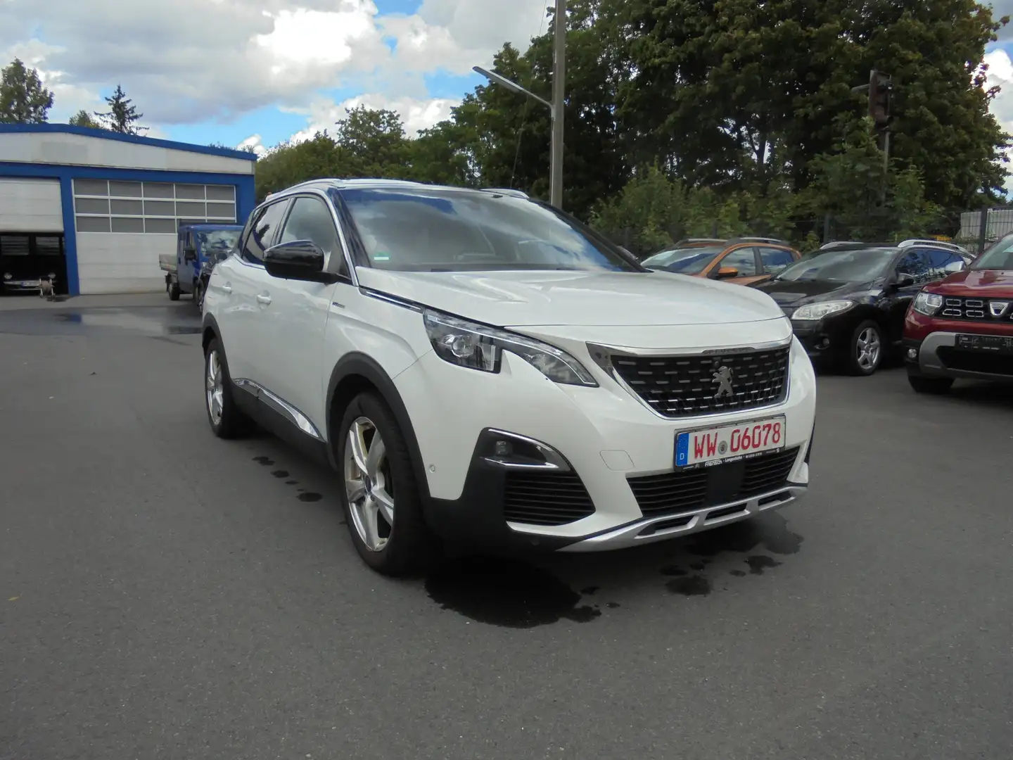 Peugeot 3008 Hybrid4 300 GT Blanc - 1