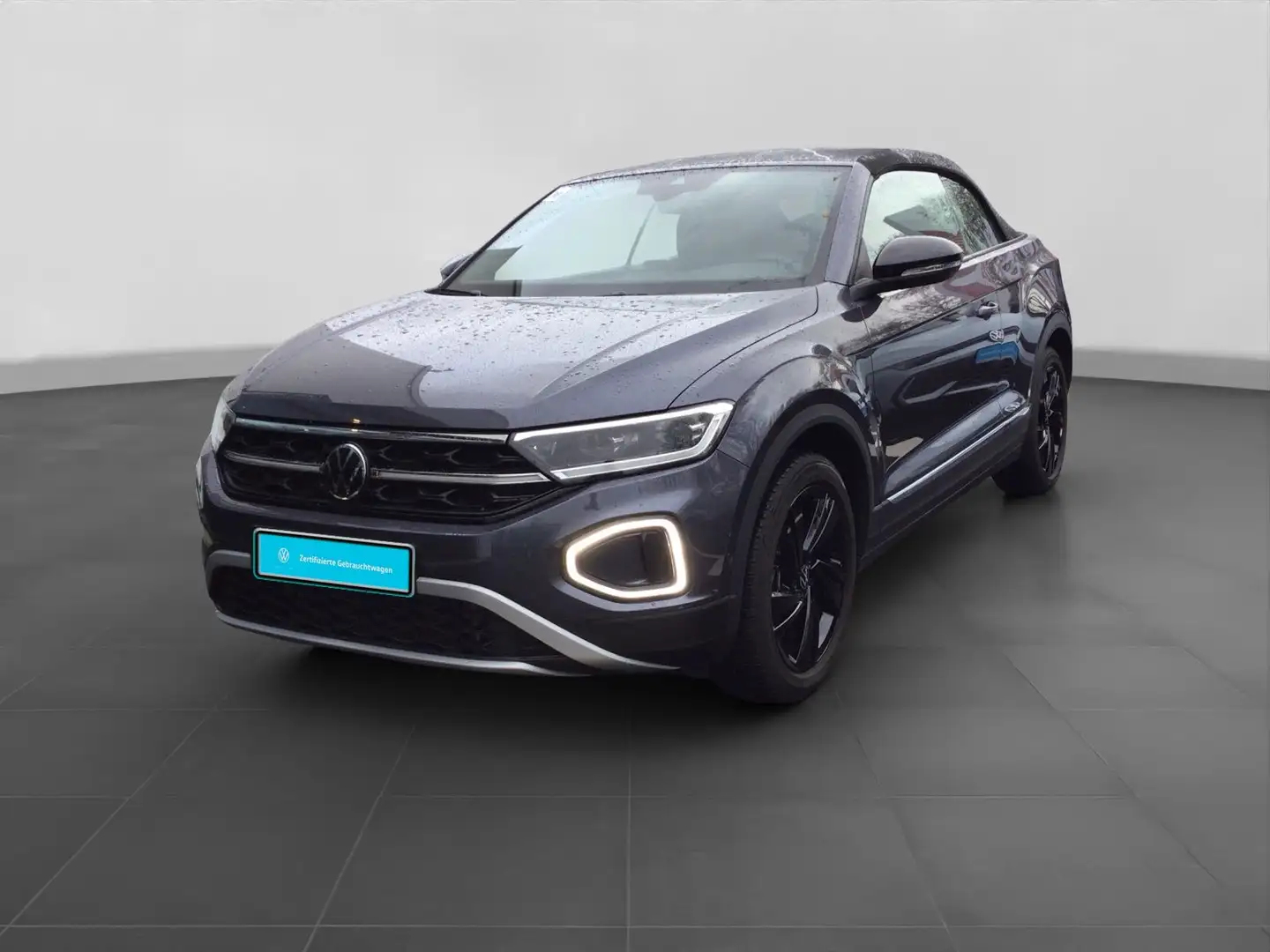 Volkswagen T-Roc Cabrio 1.5 TSI DSG BLACK STYLE LM18 ST.HEI Grau - 2