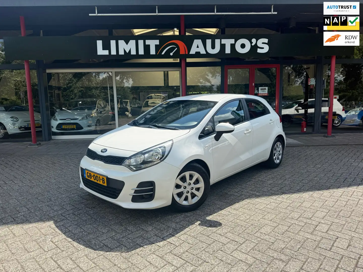 Kia Rio 1.2 CVVT ComfortLine/Airco/Cruise/Elek.Ramen/Apk/N Білий - 1