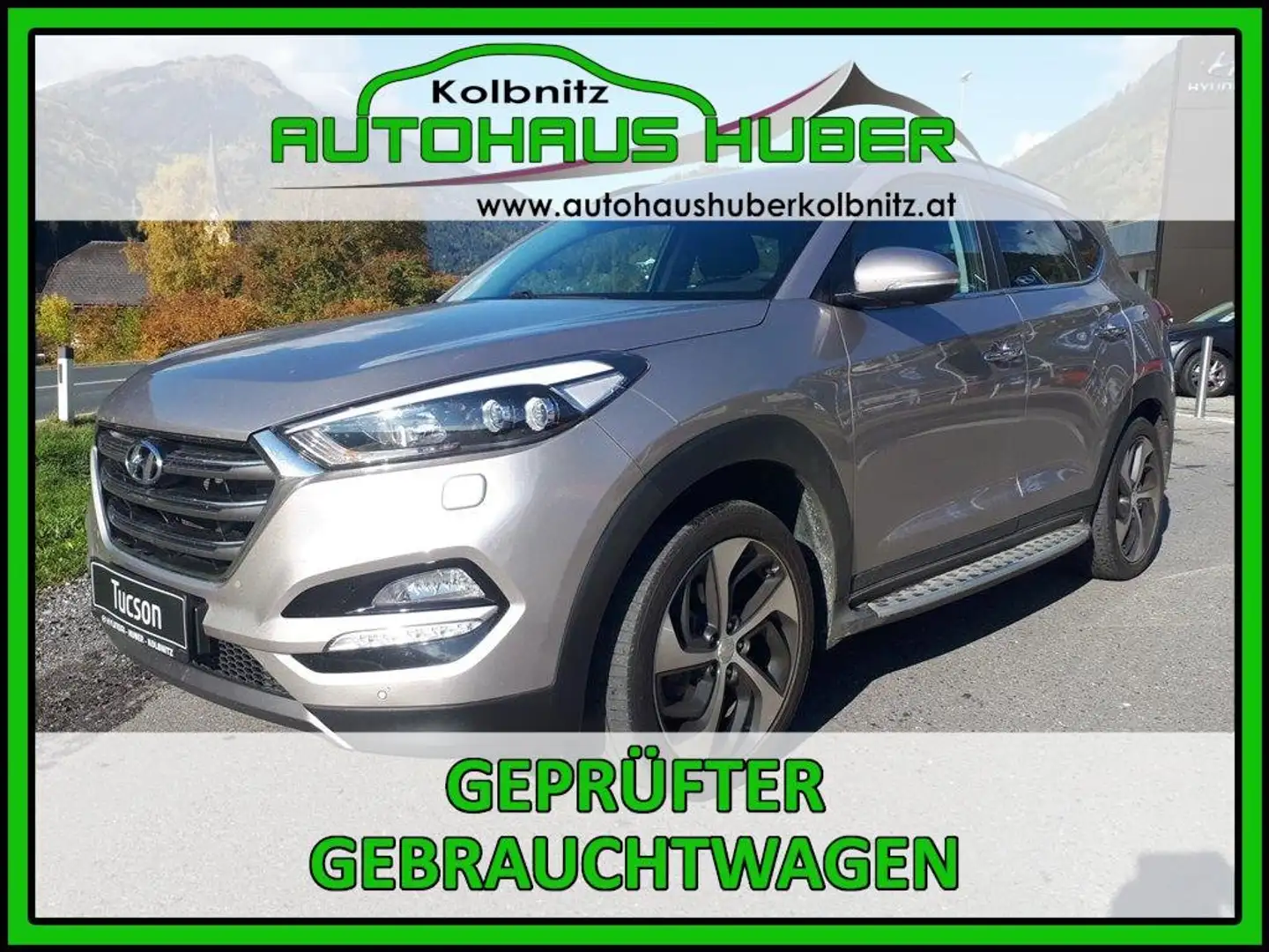 Hyundai TUCSON Platin Launch 2,0 CRDi 4WD MT 820l Weiß - 1