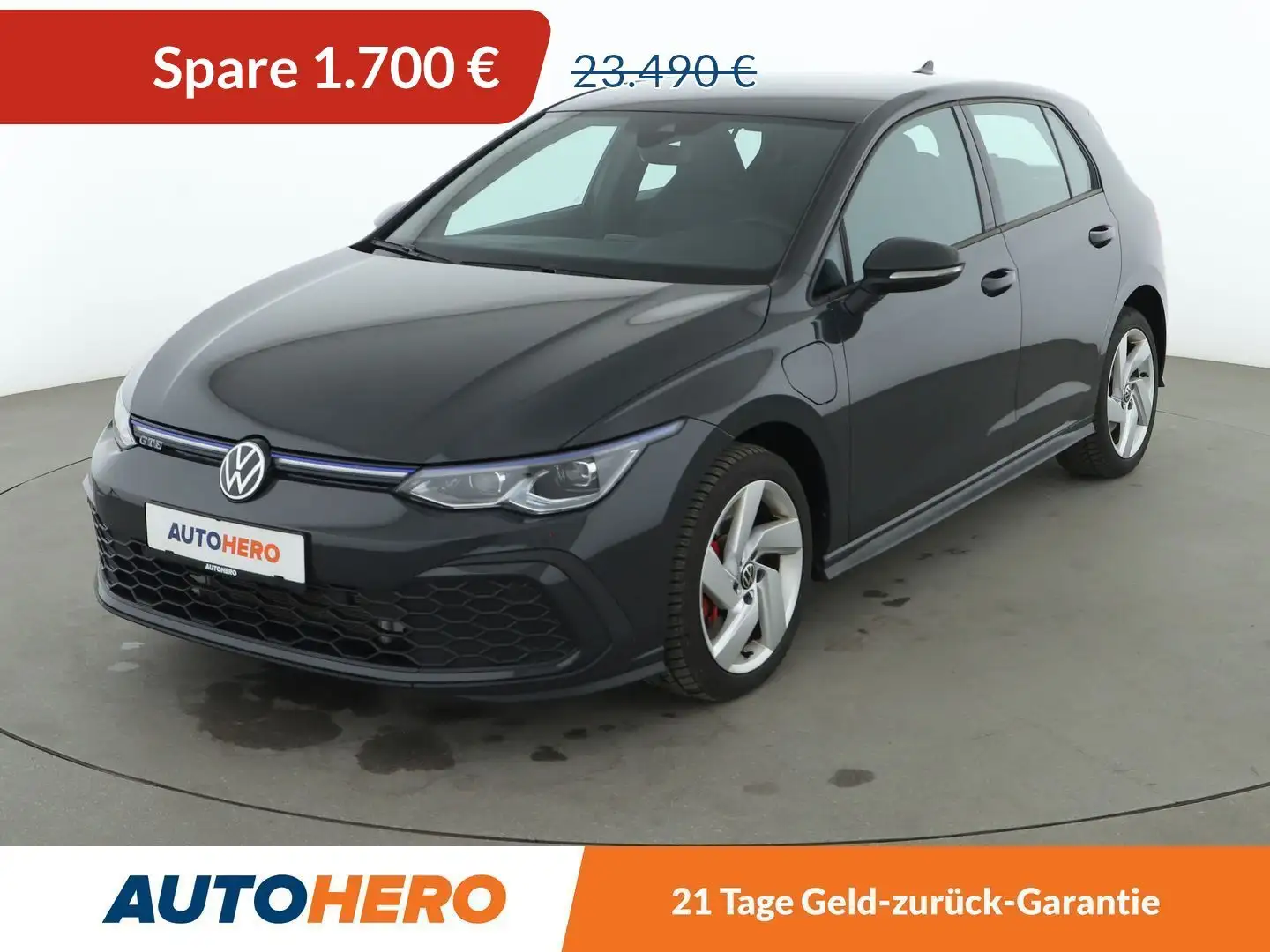 Volkswagen Golf GTE 1.4 GTE Aut.*NAVI*LED*ACC*PDC*SHZ*ALU* Grau - 1