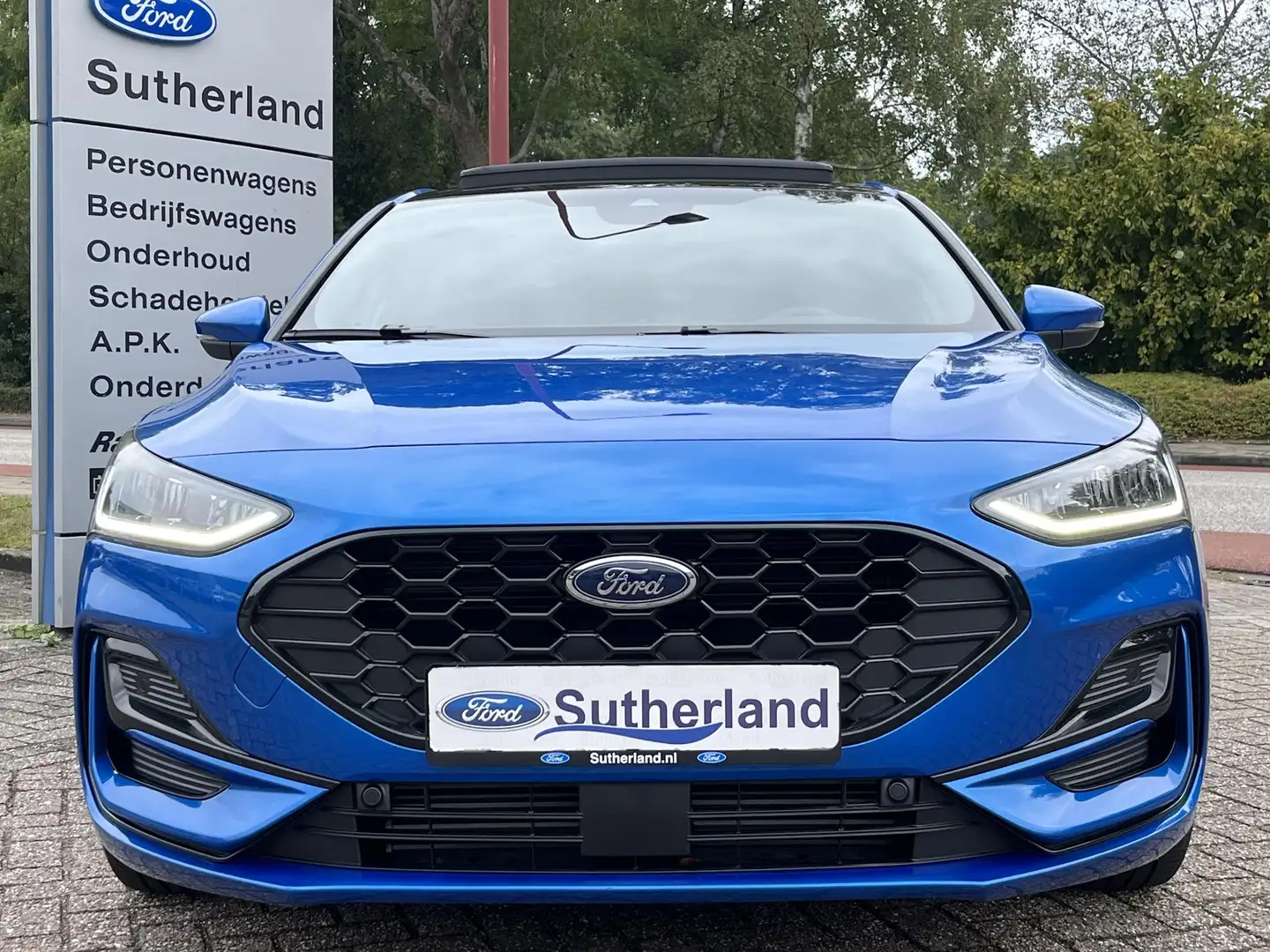 Ford Focus 1.0 EcoBoost Hybrid ST Line X Automaat | Panoramad Blauw - 2