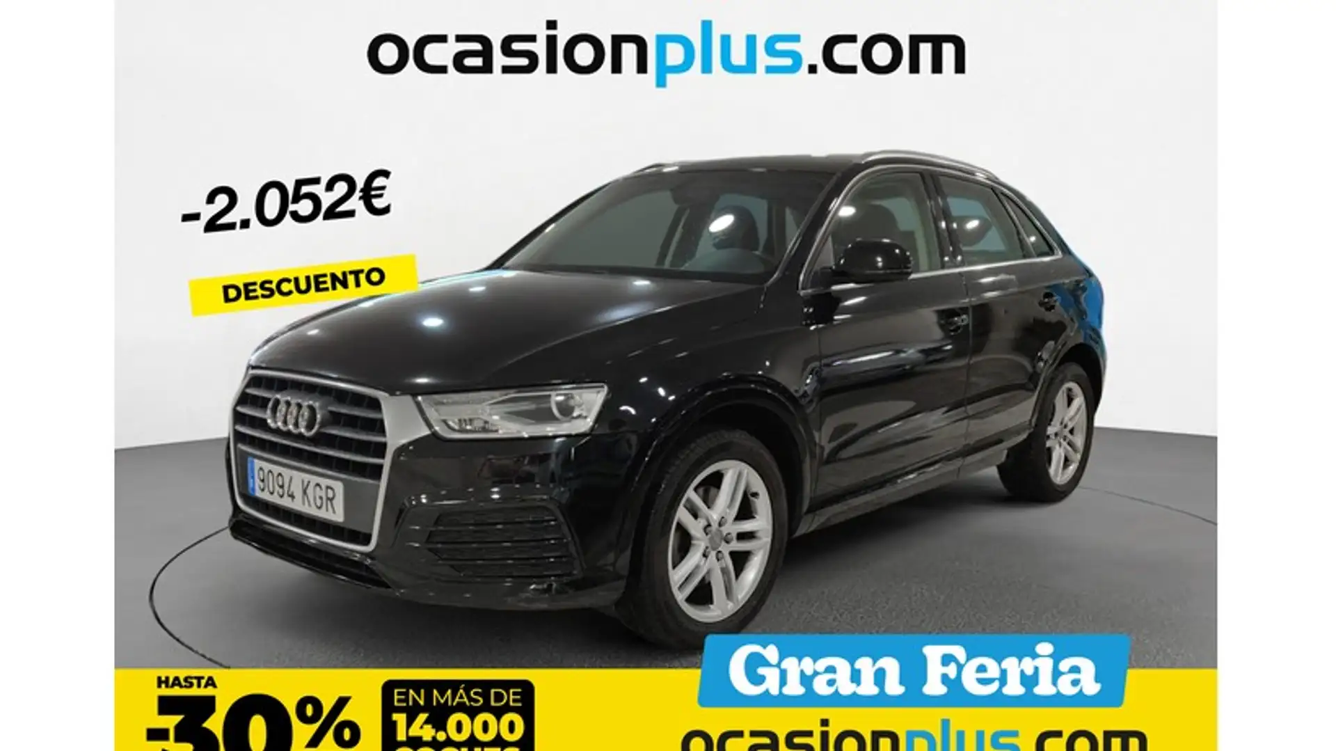 Audi Q3 2.0TDI Sport edition 110kW(4.75) Negro - 1