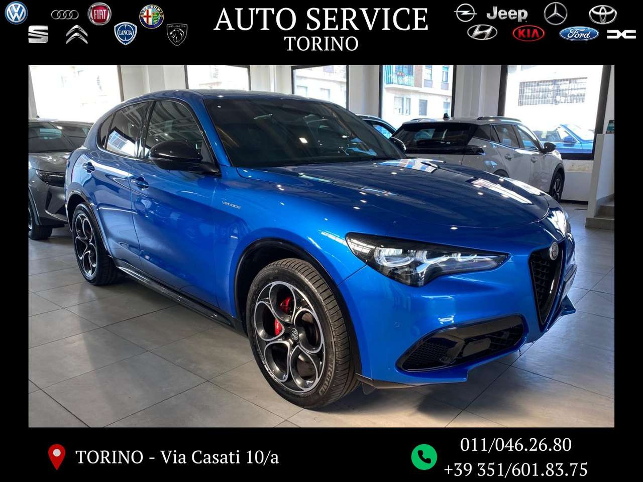 Alfa Romeo Stelvio Stelvio 2023 2.2 t Veloce Q4 210cv auto PRONTA CONSEGNA