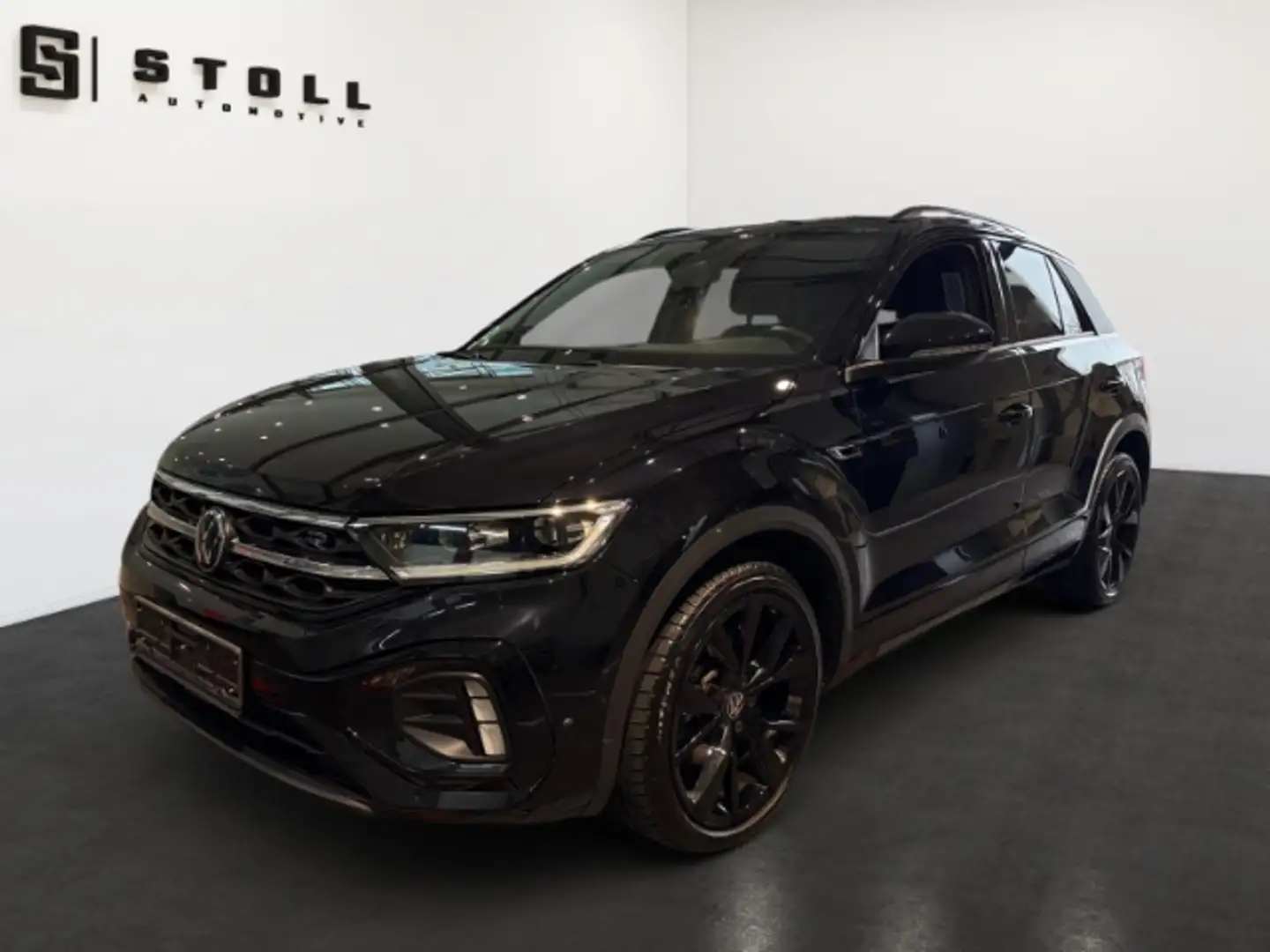 Volkswagen T-Roc 1.5 TSI DSG R-Line BlackStyle+Pano+RearView+Keyles Schwarz - 1