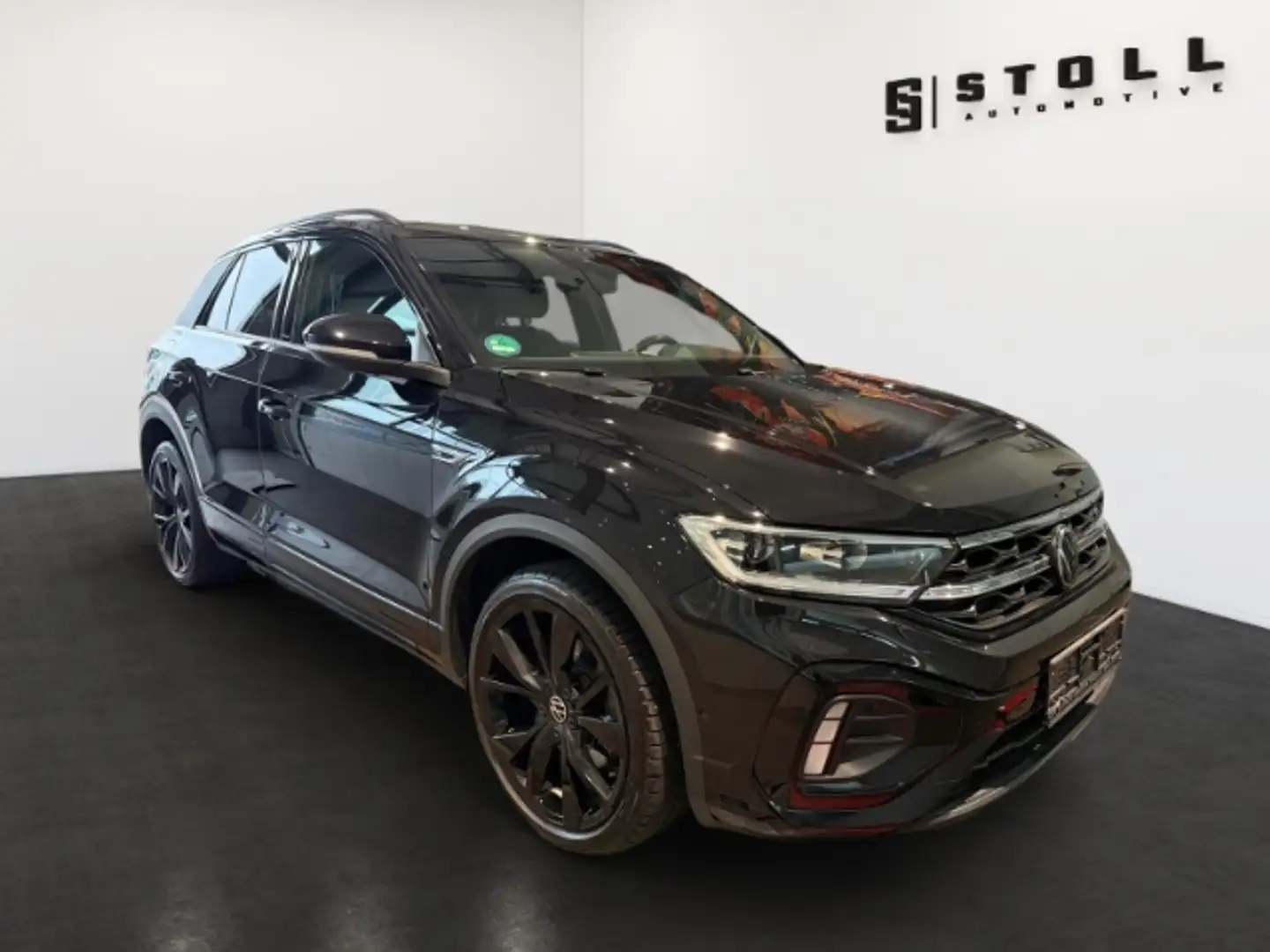 Volkswagen T-Roc 1.5 TSI DSG R-Line BlackStyle+Pano+RearView+Keyles Schwarz - 2
