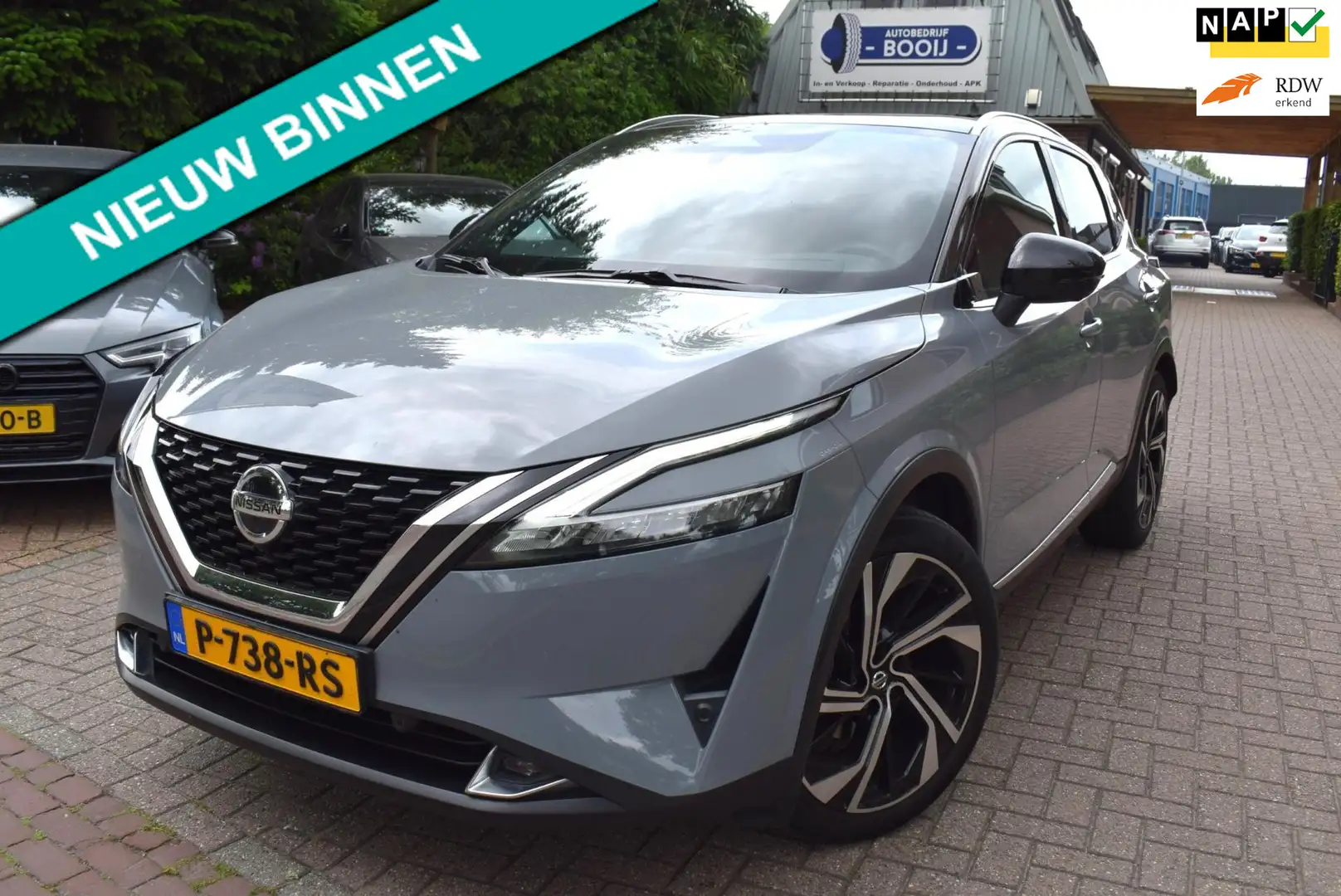 Nissan Qashqai 1.3 MHEV Xtronic Tekna Plus AUTOM /ADAP CRUISE/PAN Grey - 1