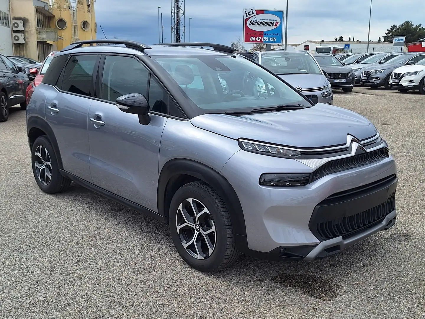 Citroen C3 Aircross BlueHDi 110 S\u0026amp;S BVM6 Shine Gris - 2