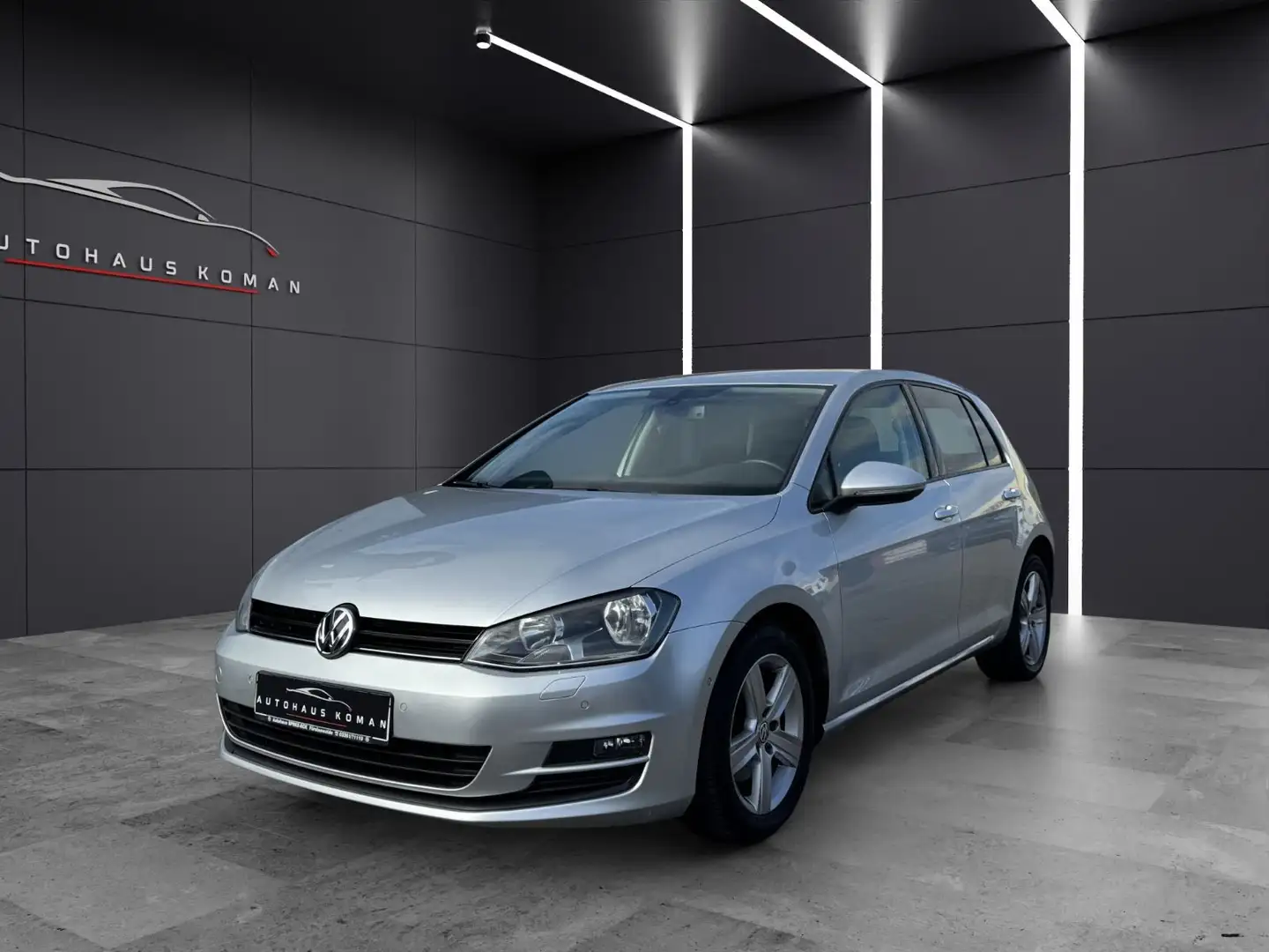 Volkswagen Golf 7 Lim. Comf.*TÜV*KLIMA*PDC*TEMPOMAT*2.HAND Argent - 1