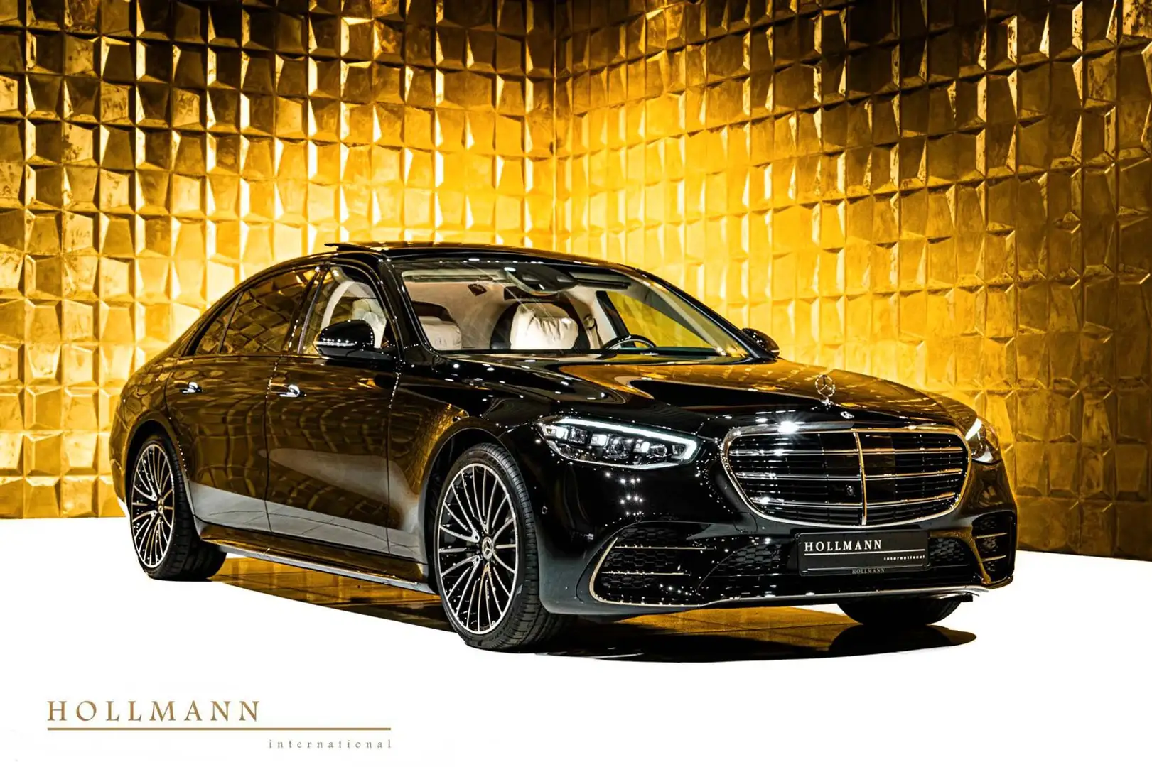 Mercedes-Benz S 580 4MATIC Long+5 SEATS+BURMESTER 4D+MY 2025+ Noir - 1