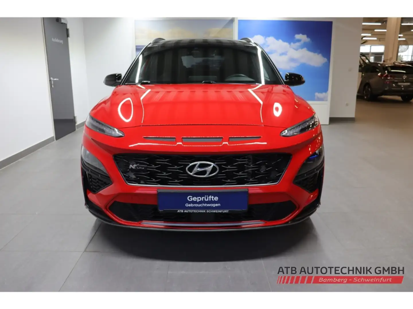 Hyundai KONA 1.6 T-Gdi 198PS DCT 2WD N-LINE Navi Soundsystem LE Rot - 2